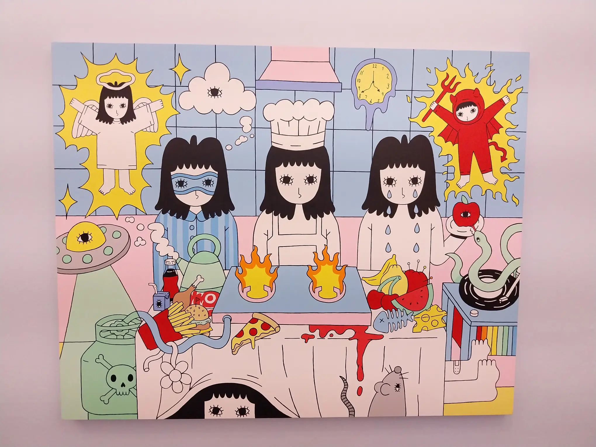 Work by Seeweirdo for Vinyl on Vinyl.