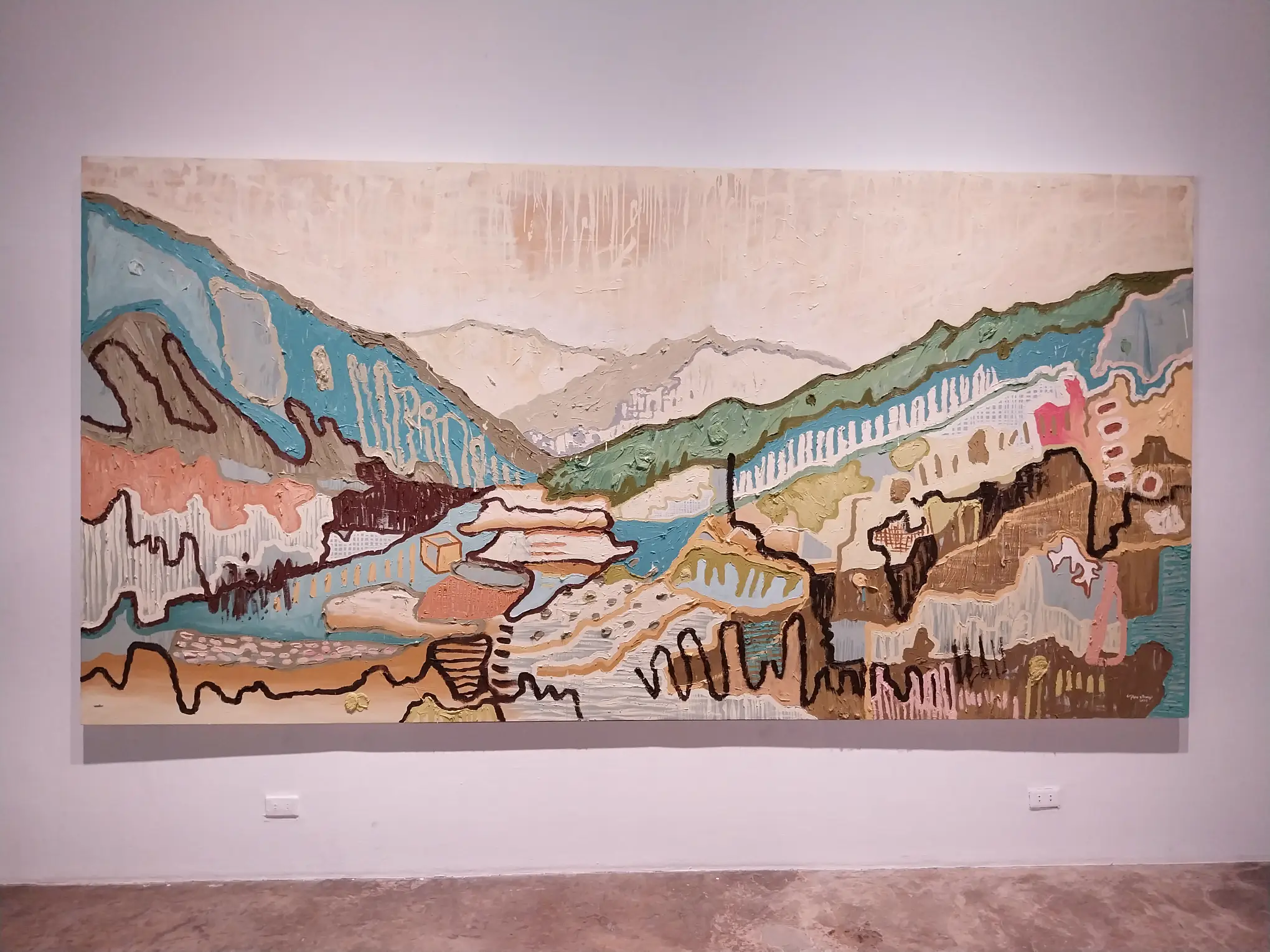 Pope Bacay's work for "How to Move Beyond the Landscape" for Finale Art File.