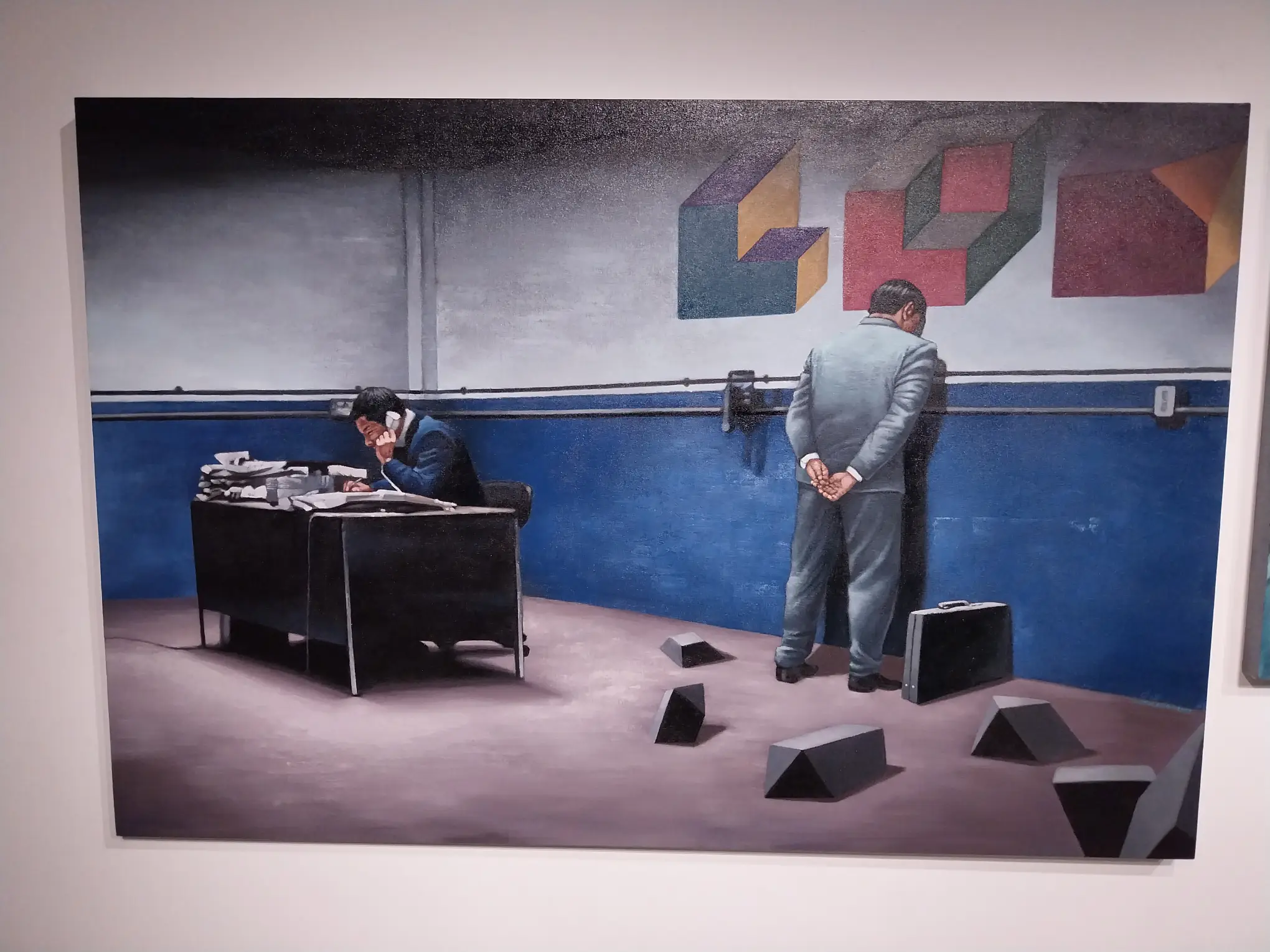 Victor Balanon's "Lives of the Toll Takers" for Modeka Art.