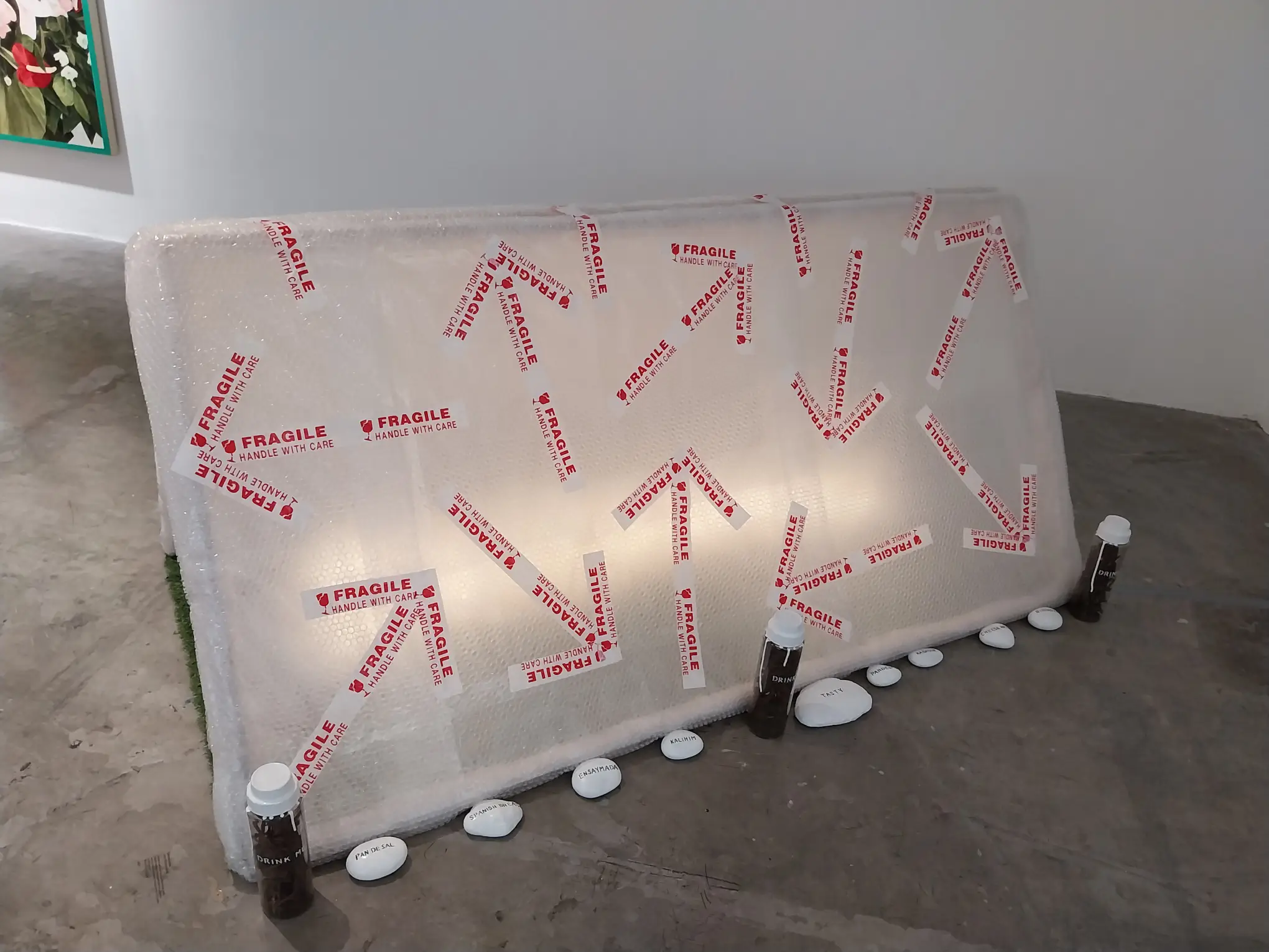 Juan Alcazaren III's work for "A Bench in the Park" at MO_Space.