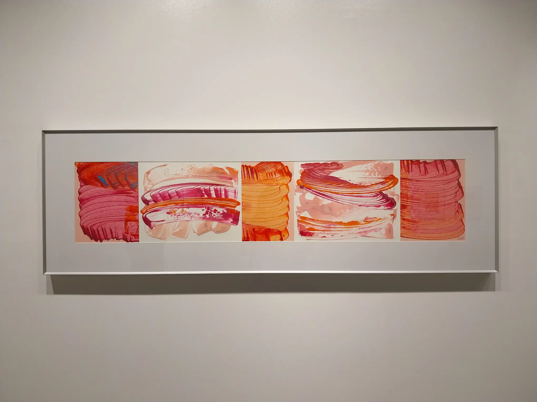 A large fragmented artwork by Janice Liuson-Young.