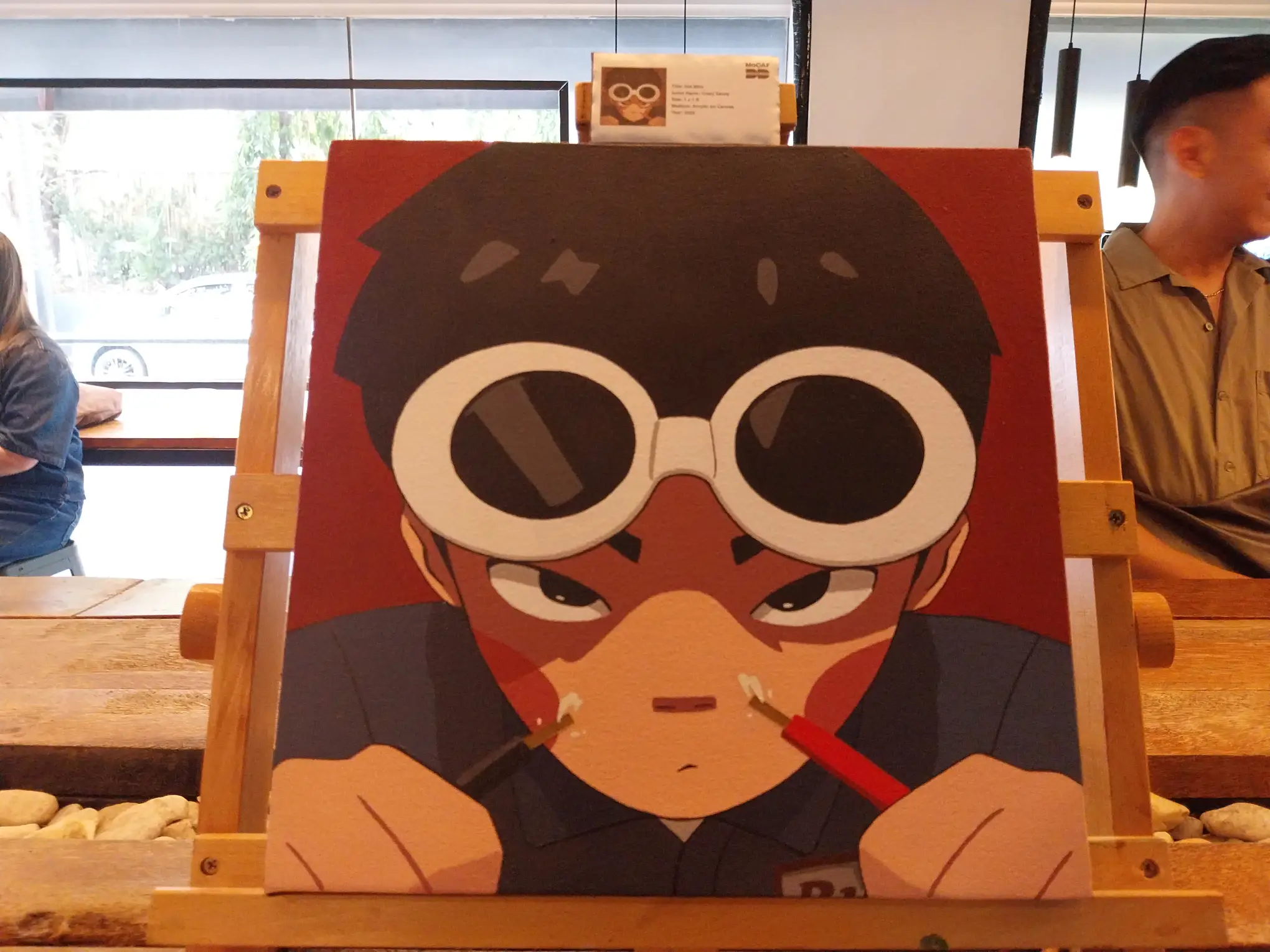 One of the art being shown for MoCAF 2025.