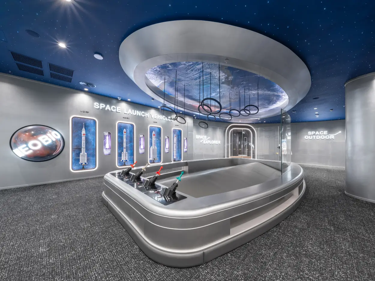 The Space Shuttle portions of the Neobio Museum in Singapore.