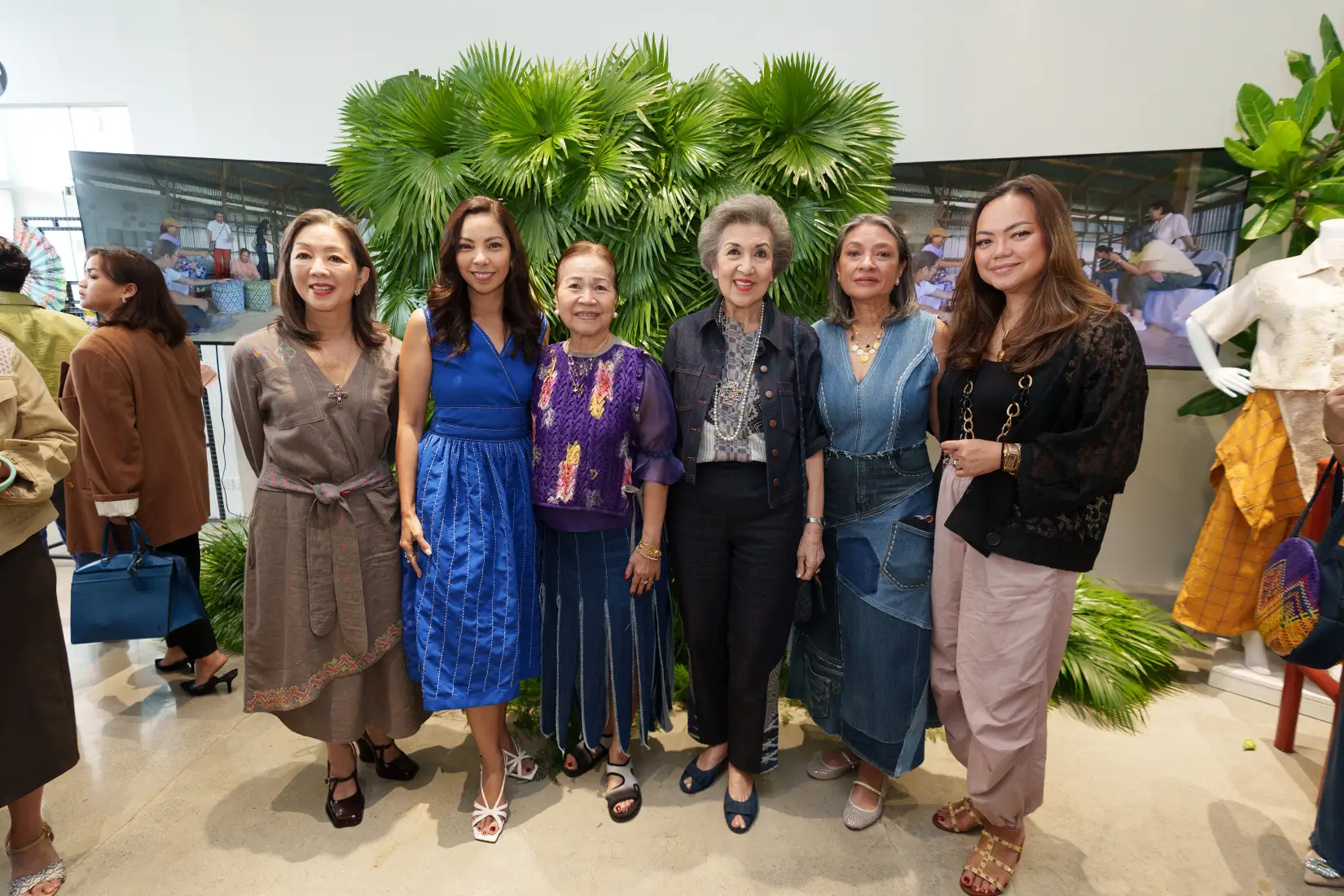 The founders of ArteFino Fair: Maritess Pineda, Mita Rufino, Susie Quiros, Cedie Lopez-Vargas, and Marimel Francisco.
