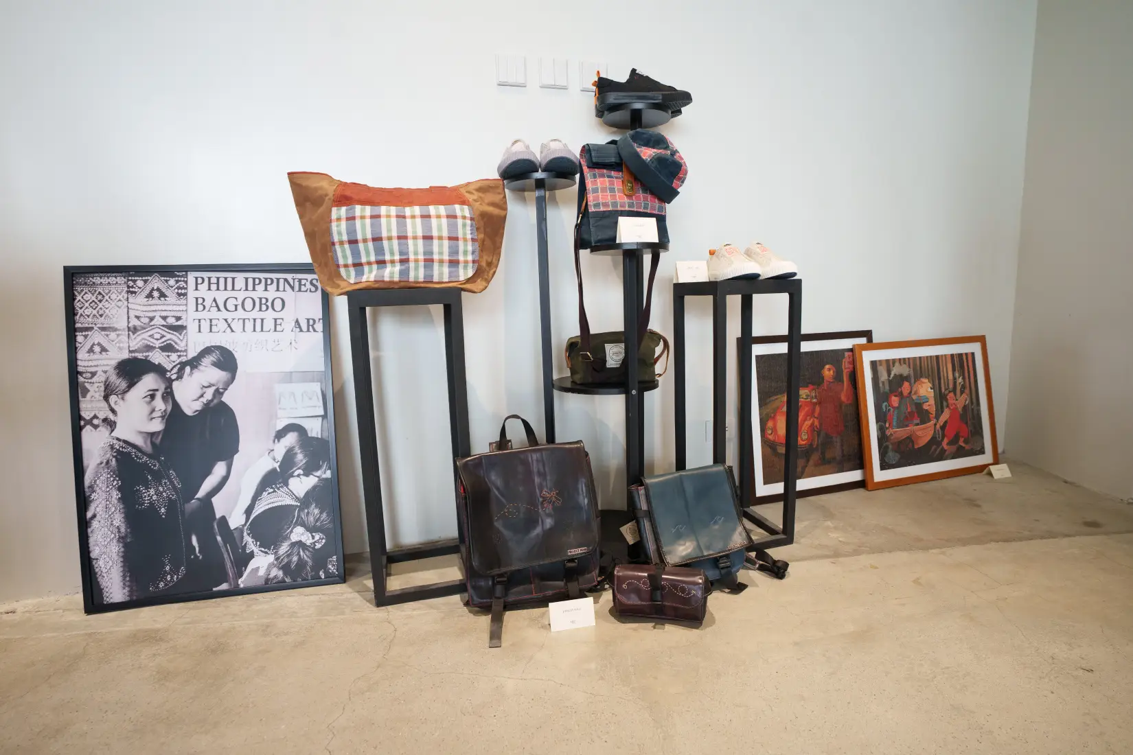 Some of the products from Zarah Juan as shown in ArteFino 2025.