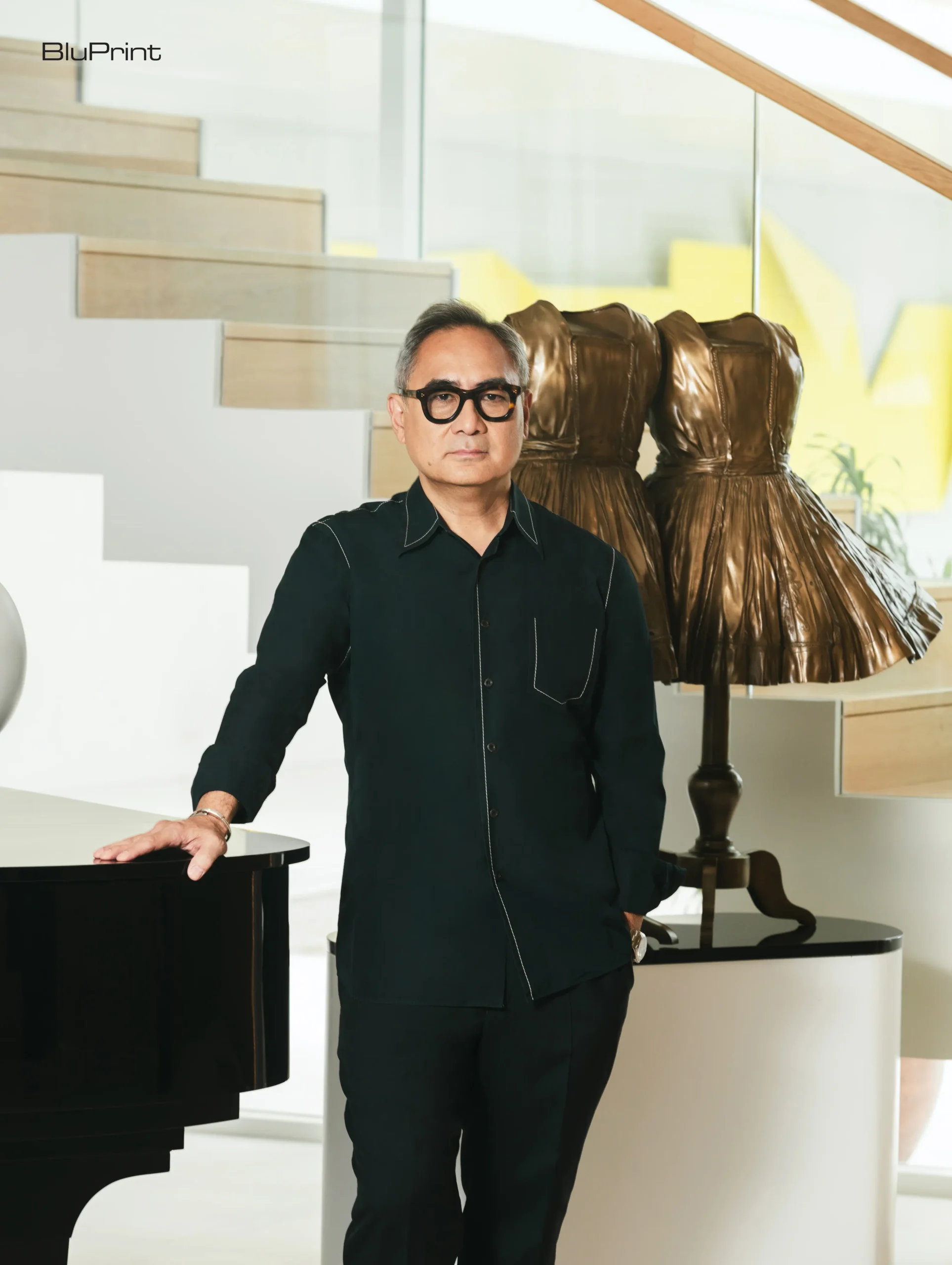 Serene Geometries: Ed Calma Finds Clarity Through Quietude.