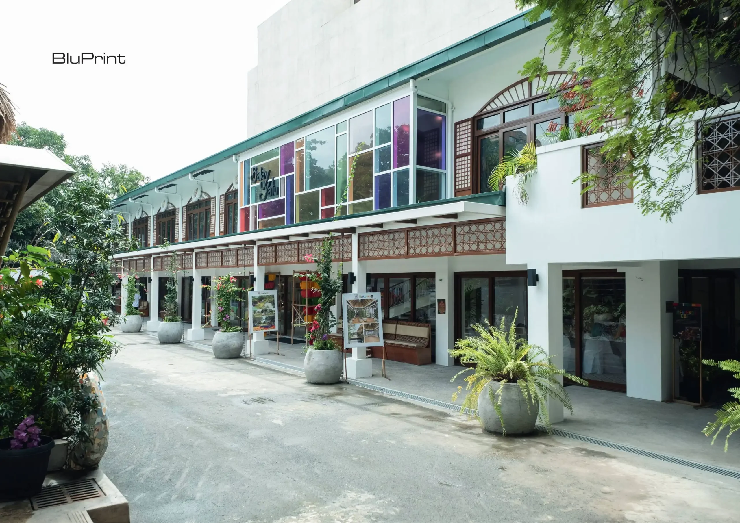 Balay Yatu’s design at Museo Pambata blends colonial influences with local elements, reflecting Filipino heritage.