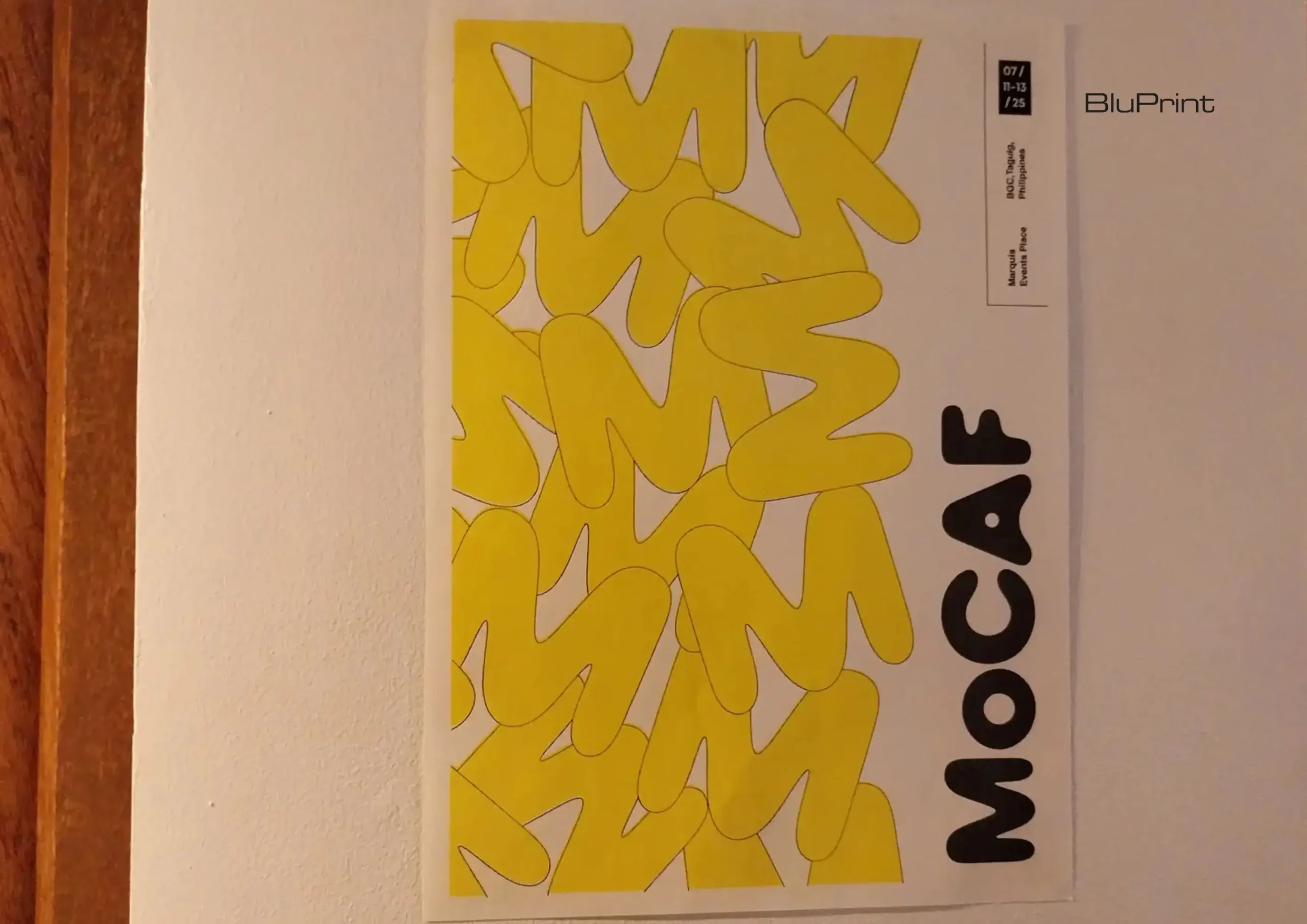 Poster made by Bad Student for MoCAF 2025.