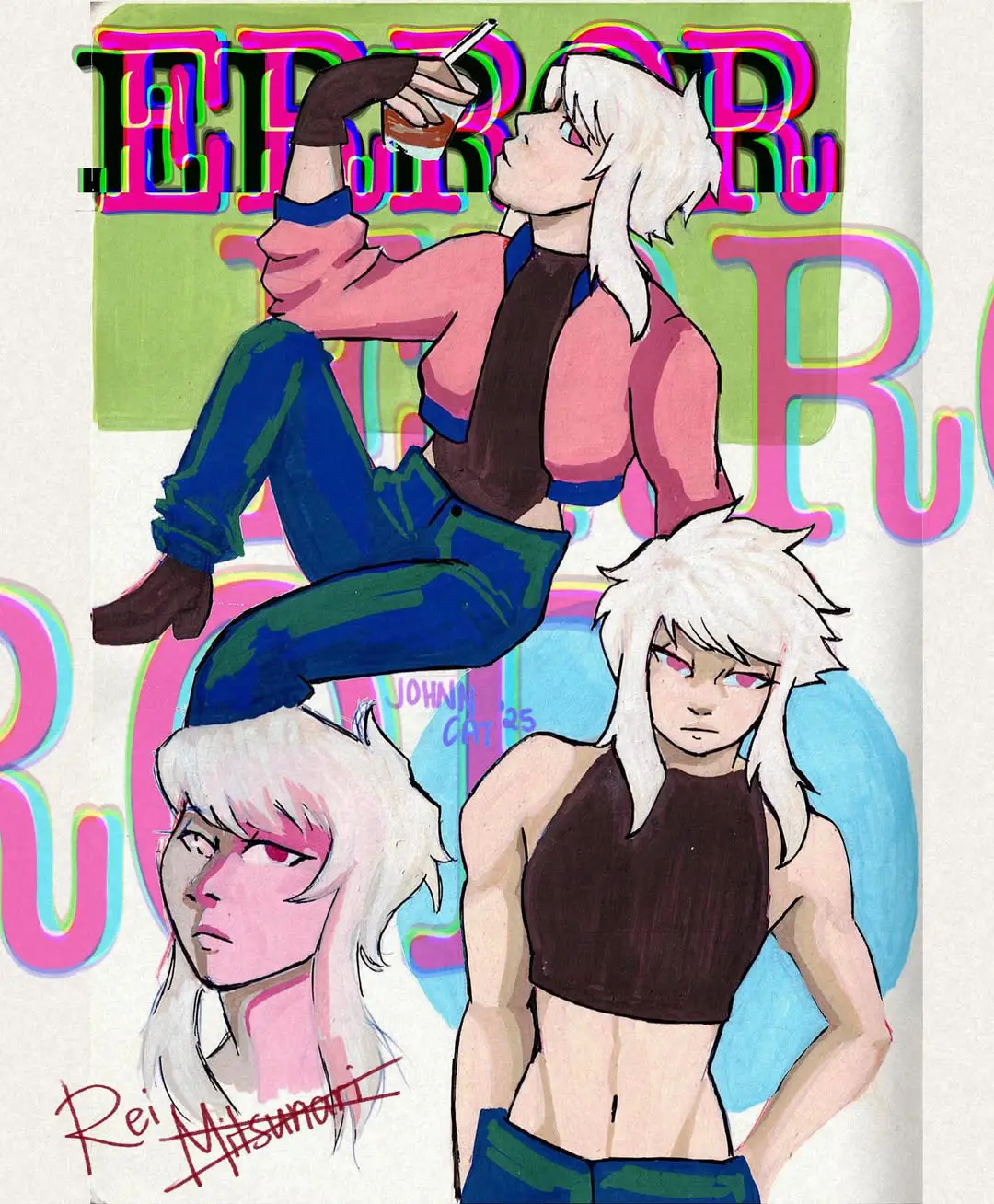 Sample of John's digital artwork. Photo provided by artist.