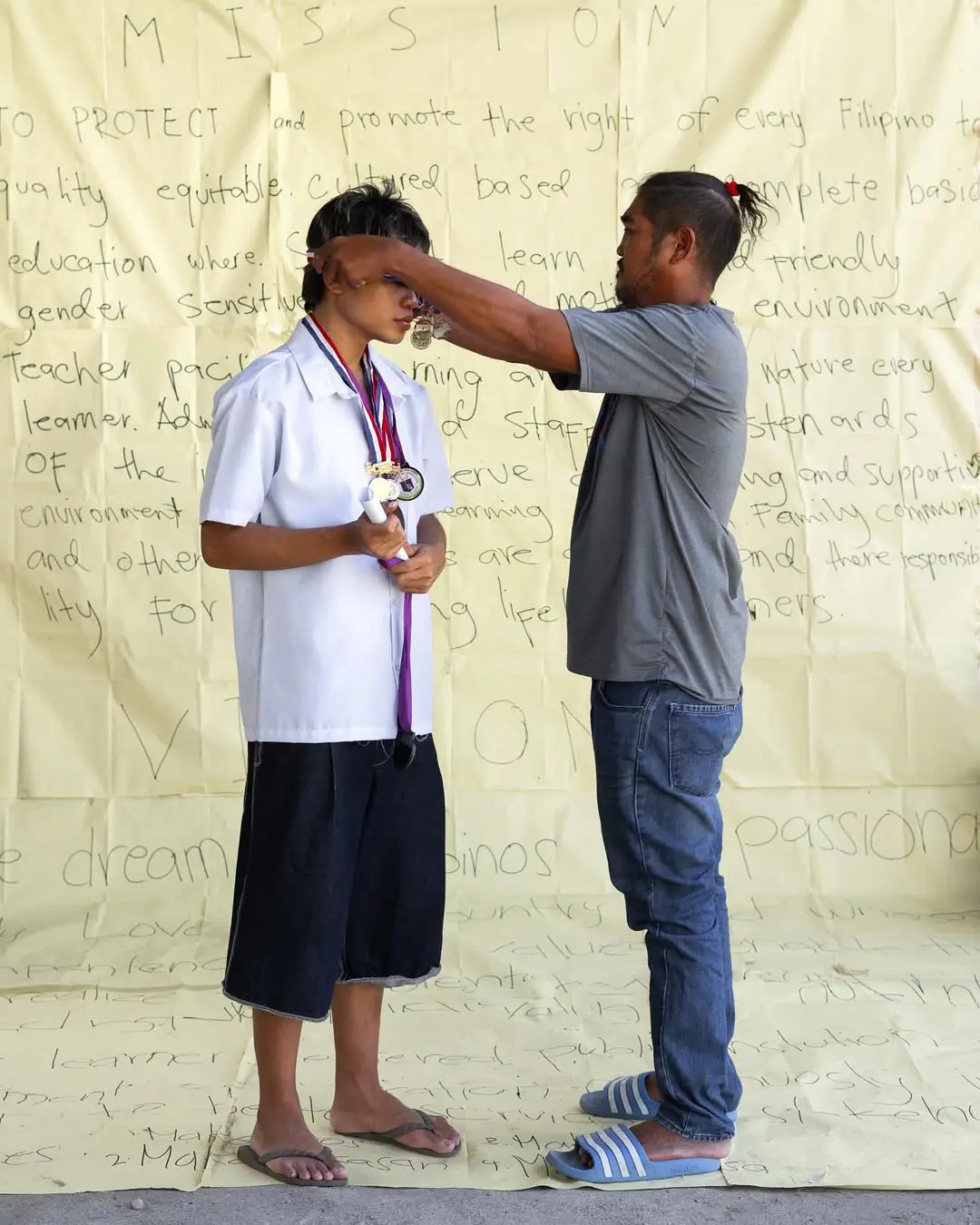 A photograph by Lee Morale from her photo series on trans discrimination in schools. Photo provided by artist.