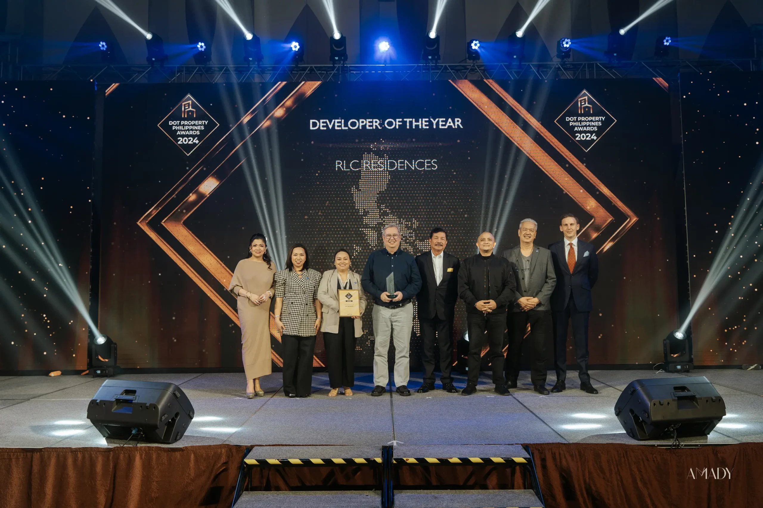RLC Residences winning the Developer of the Year Award in 2024