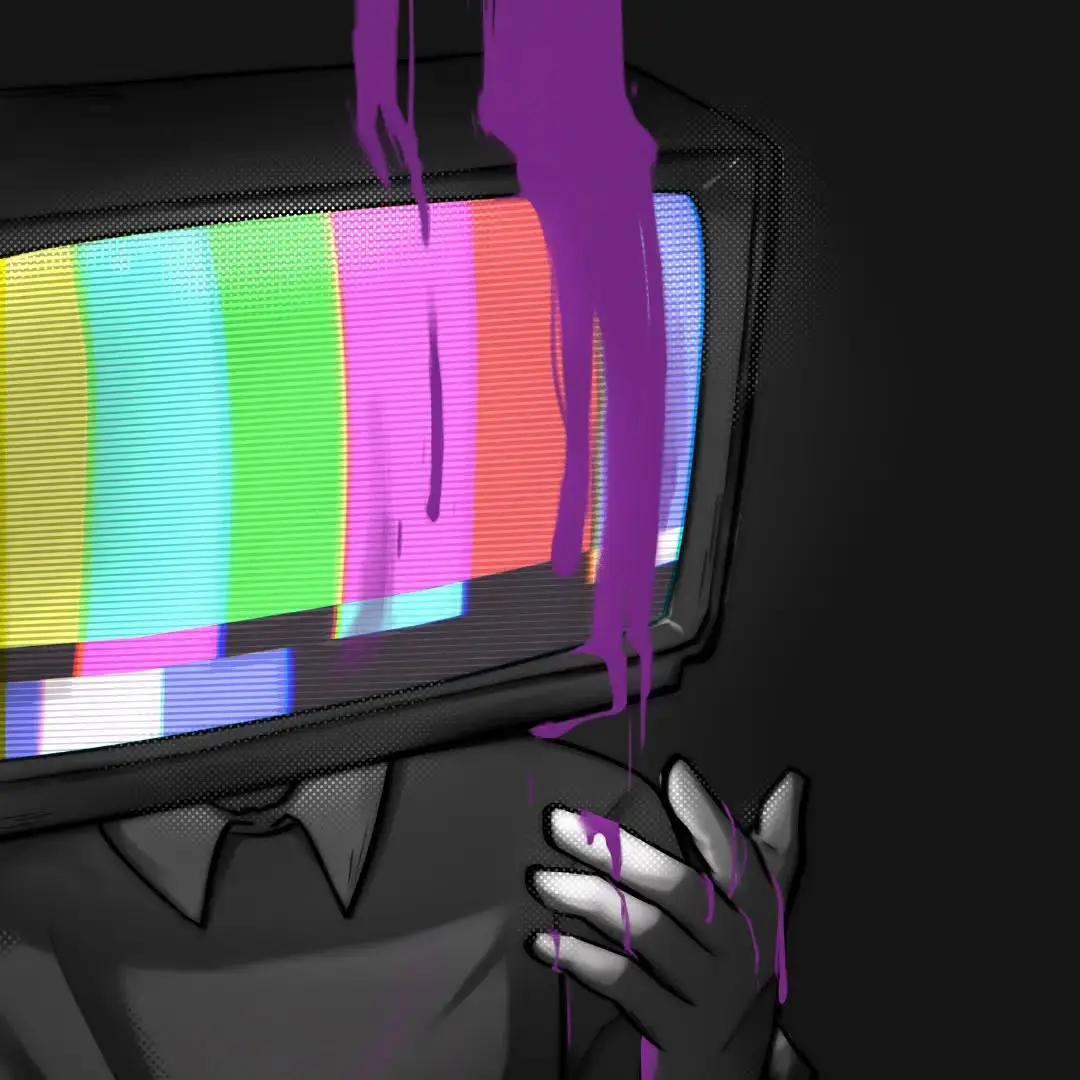 "Behind Screens" by Raven. Photo provided by artist.