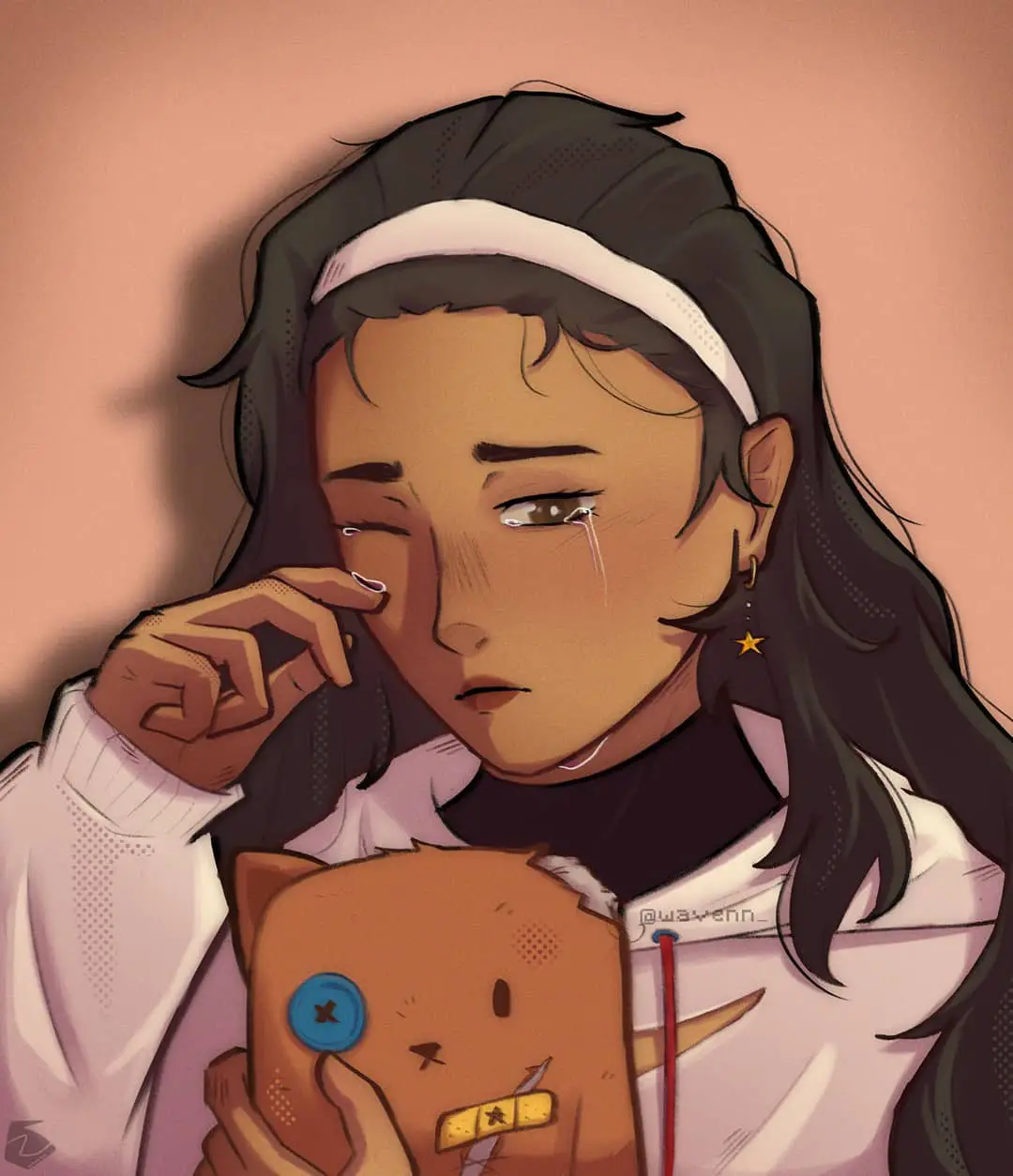 An artwork by Raven. Photo provided by artist.