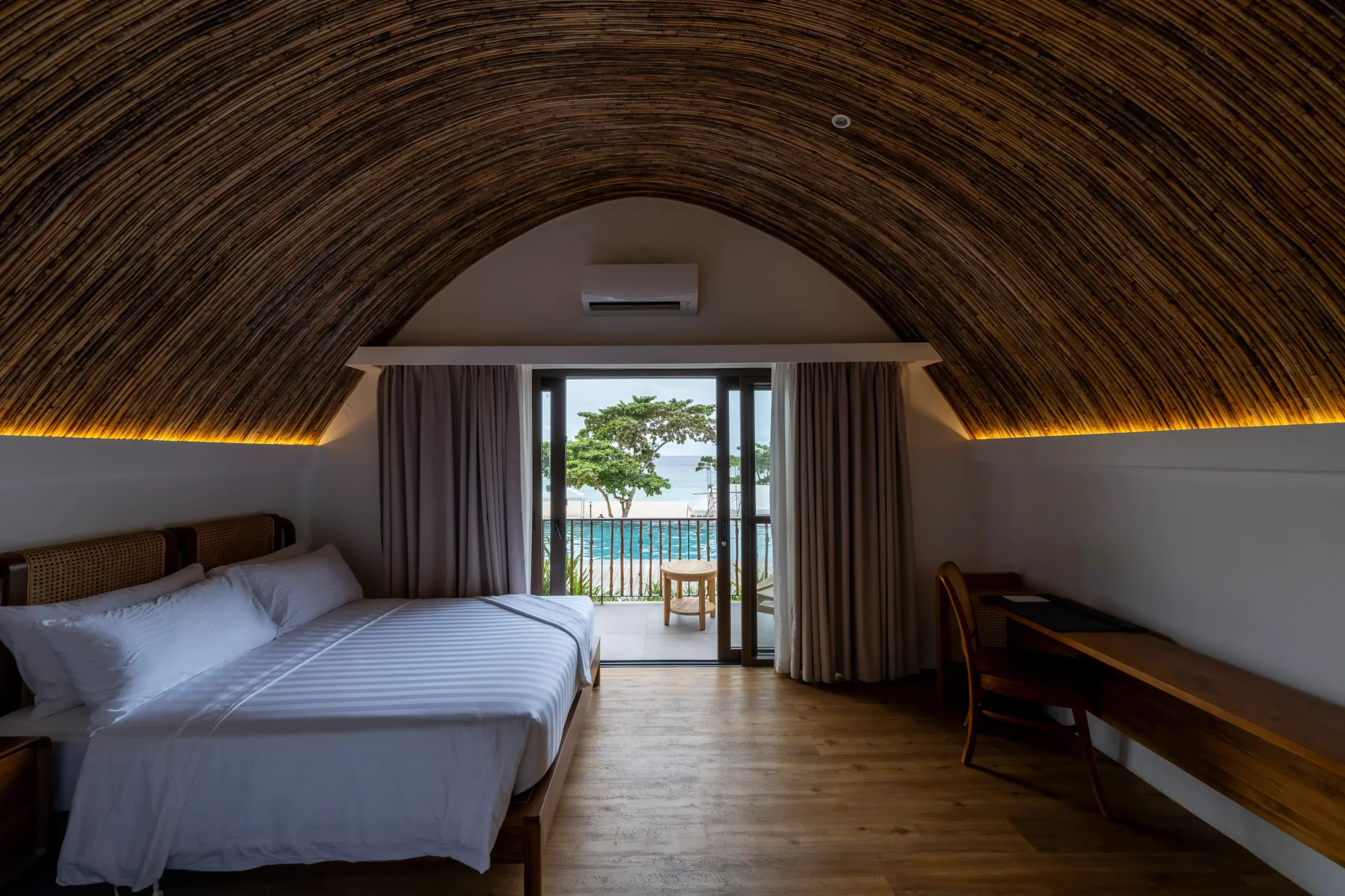 Bedroom inside the villa