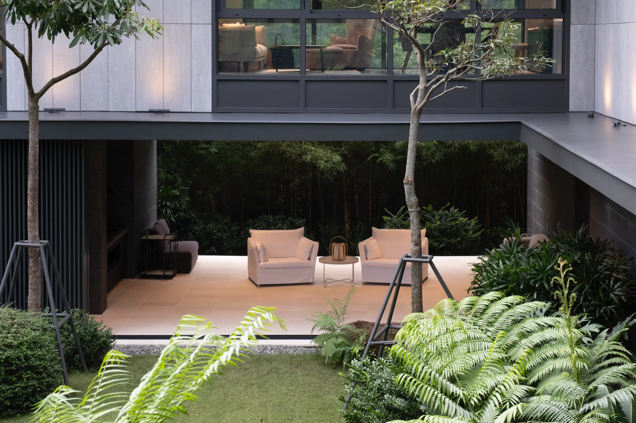_DSF9252 - BluPrint Overview of the landscape and exterior area of the house