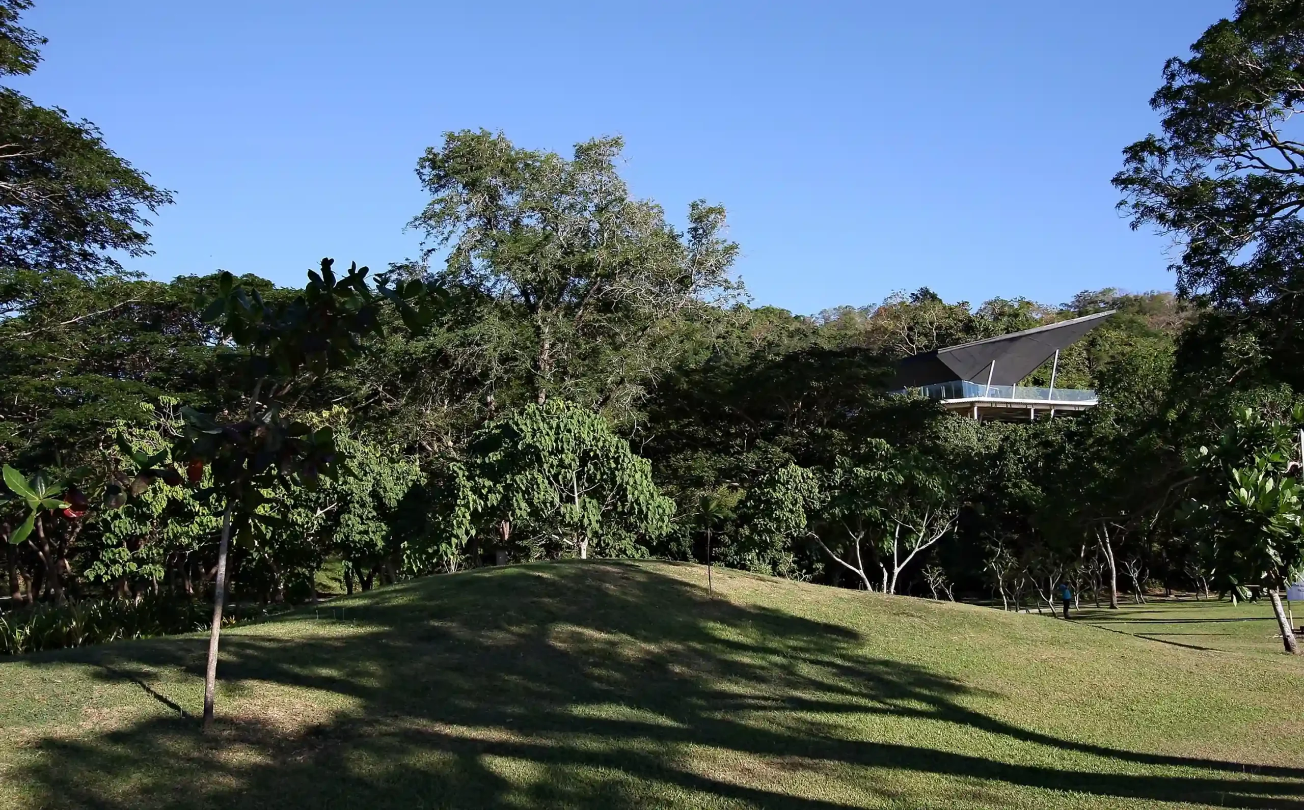 The Chapel of St. Therese of the Child Jesus at Hamilo Coast is a study in spiritual tranquility. Its soaring, open-air structure erases the boundary between the sacred and the natural, creating a space for contemplation in harmony with the coastal landscape.