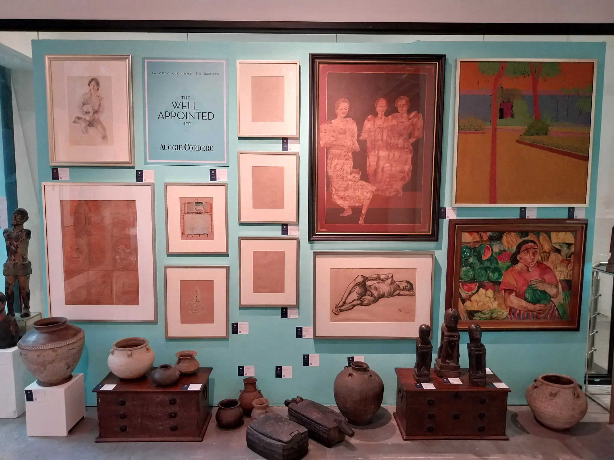 Some of the items up for auction at "The Well-Appointed Life."