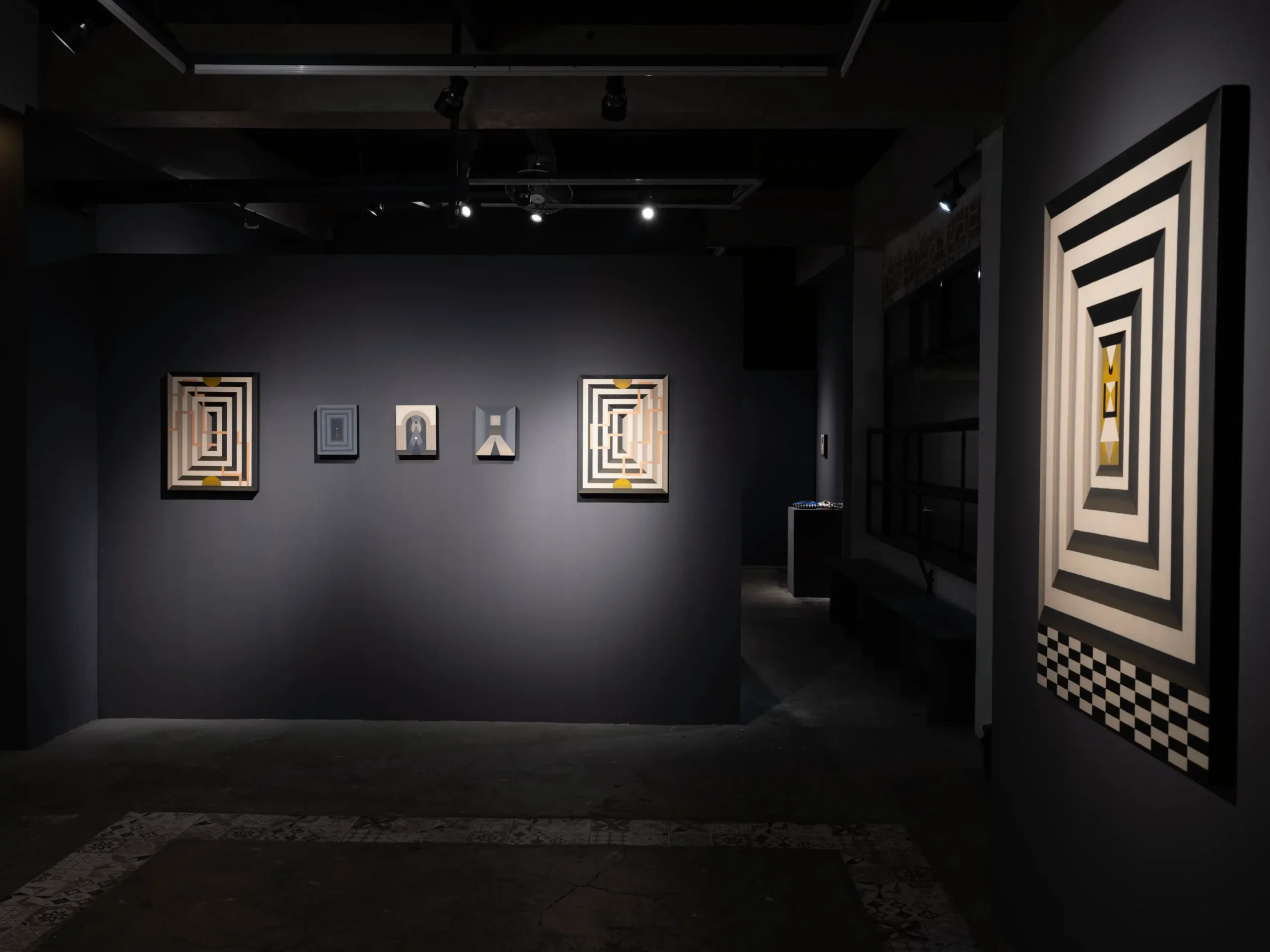 MONO8 Gallery's exhibition space.