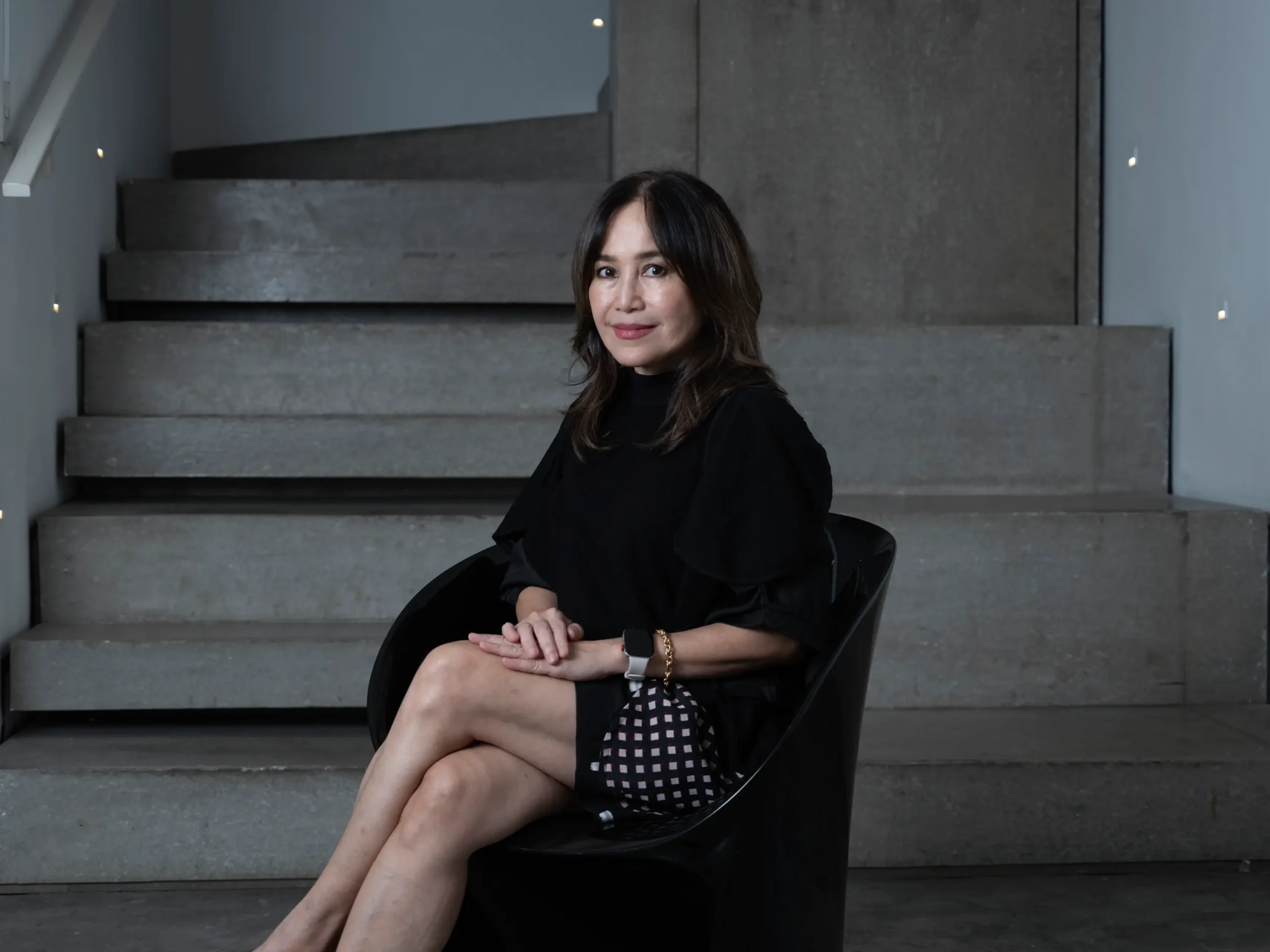 Tina Fernandez of Artinformal Gallery, one of the art galleries interviewed.