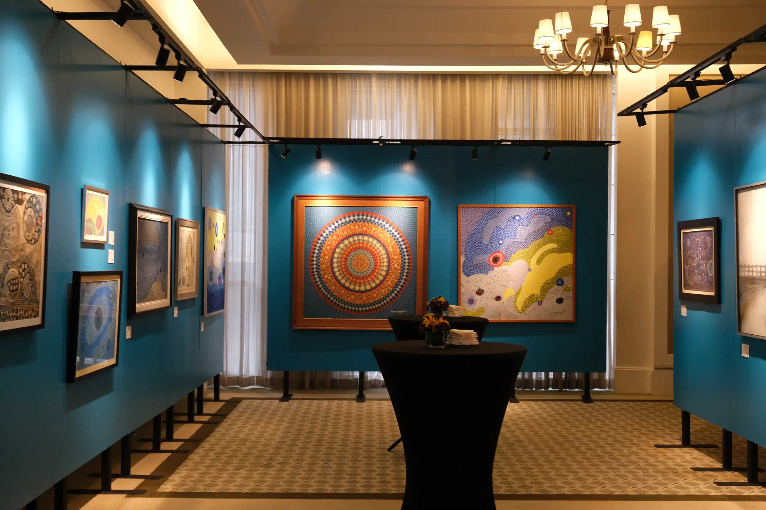 Works by Nena Saguil showcased in "Salinlahi."