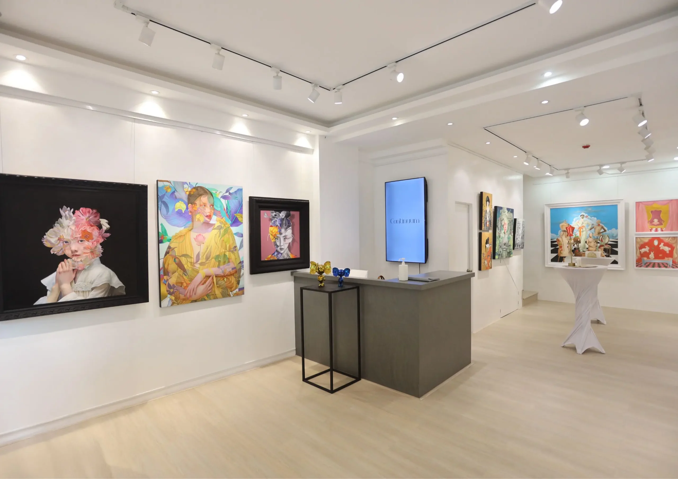 Some of the artworks featured in the 