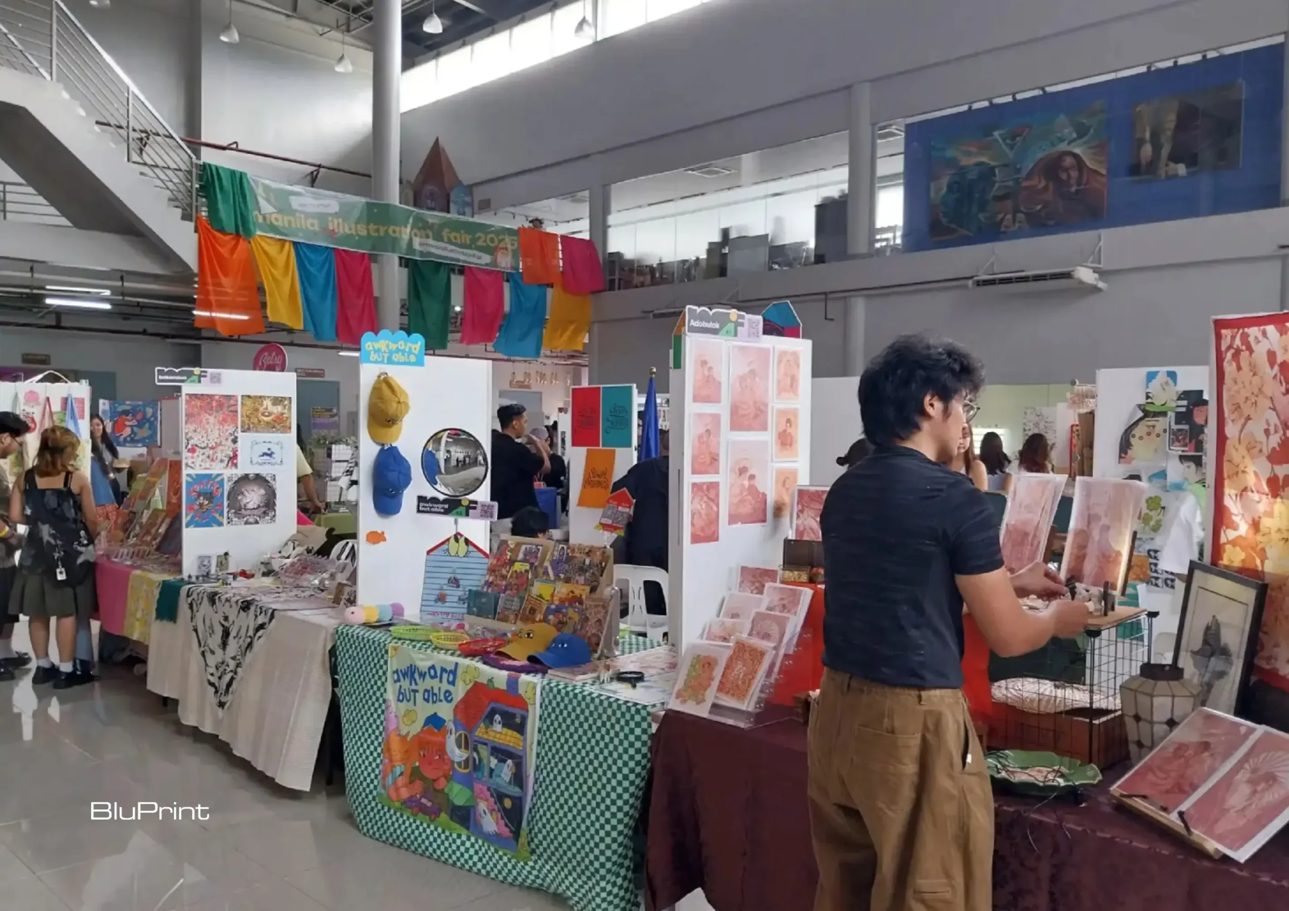 Some of the artists-vendors that showed up for the Manila Illustration Fair.