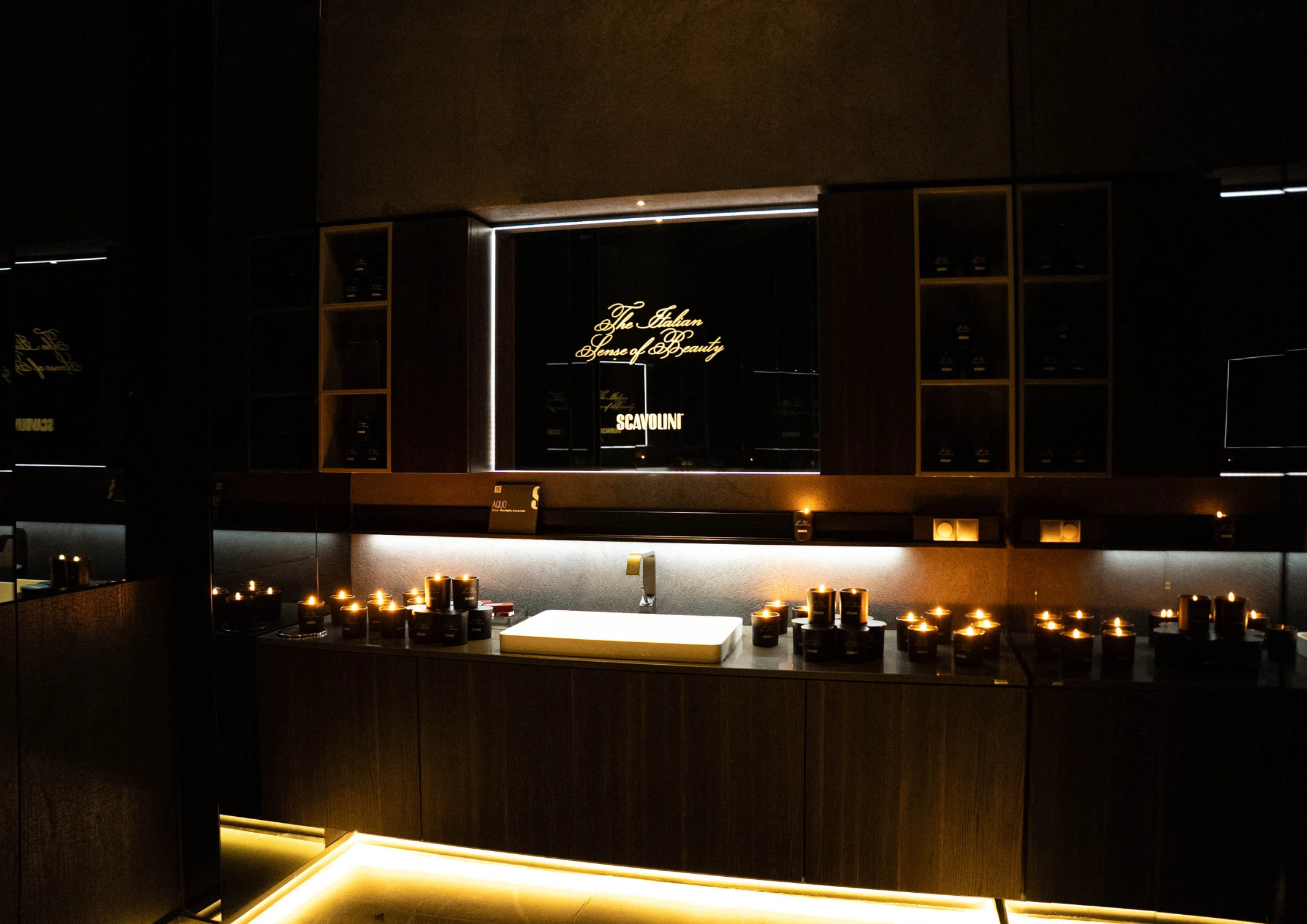 The New Scavolini Showroom Evokes the Italian Sense of Beauty.