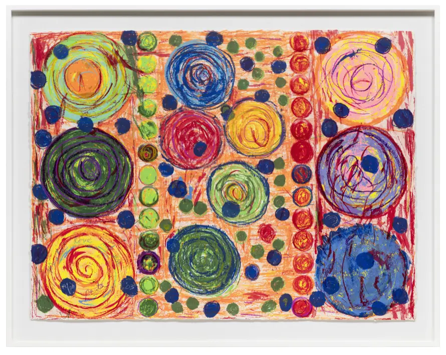 Pacita Abad's "Make Love Not War!" for "Funding the Future 2025" at MCAD.