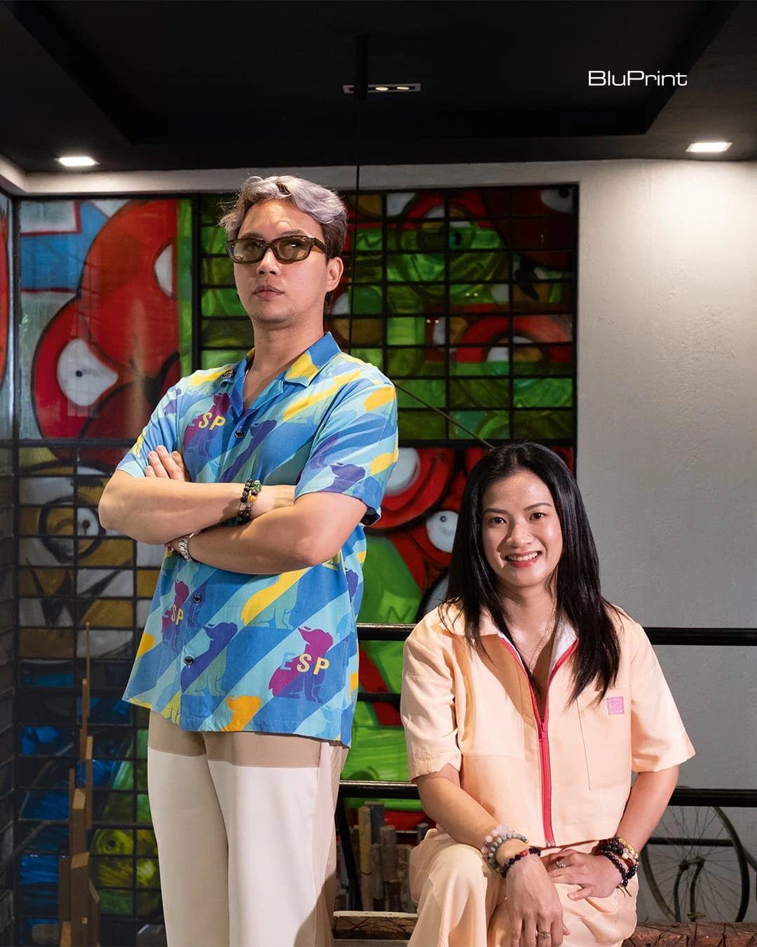 Indy Paredes and Melai Matias conceptualized Gravity Art Space as the people who were buying Paredes' art were asking for recommendations for other artists.