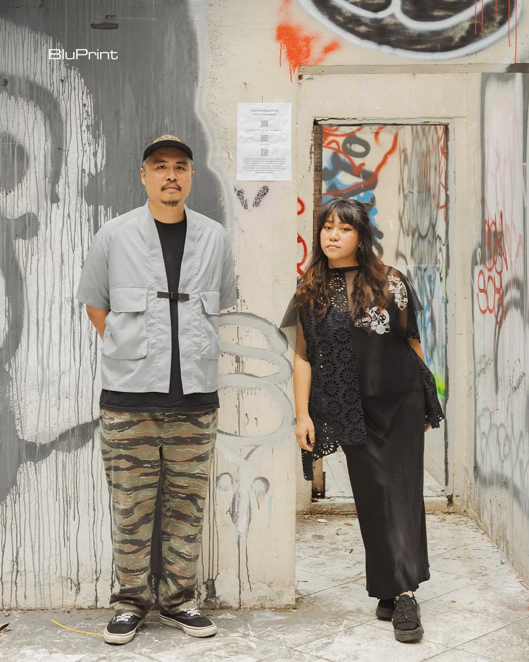 Gabriel Naguiat and Jan Sunday, the directors of Kalawakan Spacetime, are both artists that come from two underground scenes: Sunday is from the hardcore punk scene while Naguiat does graffiti.