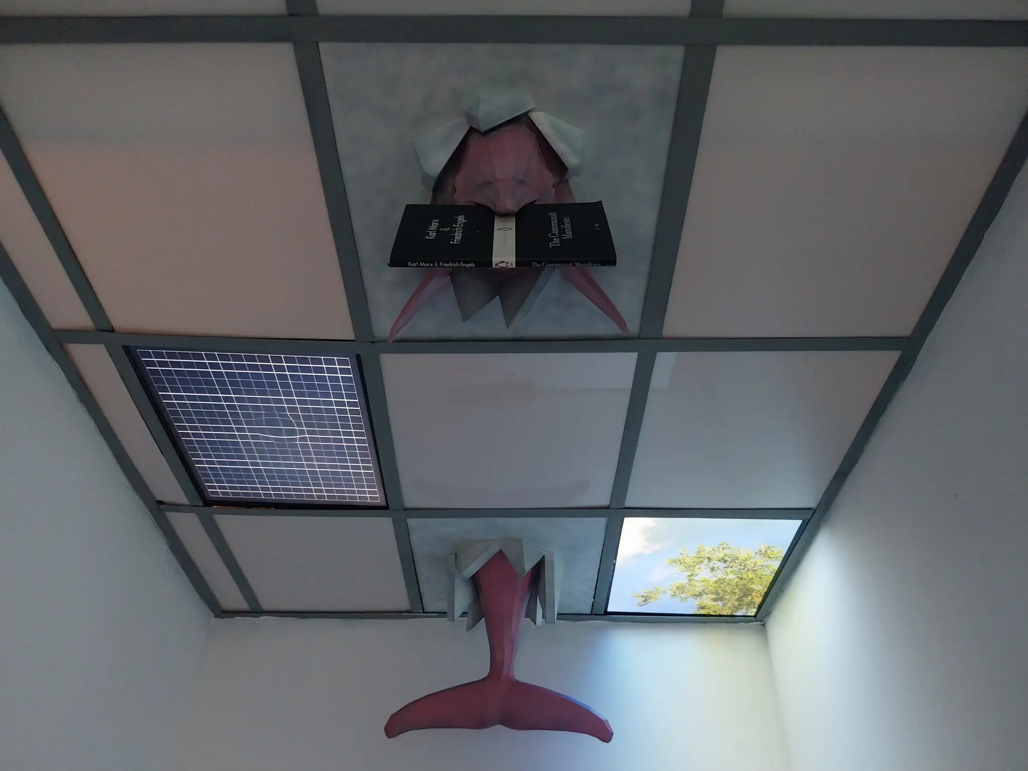 Jose Olarte's exhibit at Gravity Art Space. It is one of the art exhibitions featured in our year-end list.