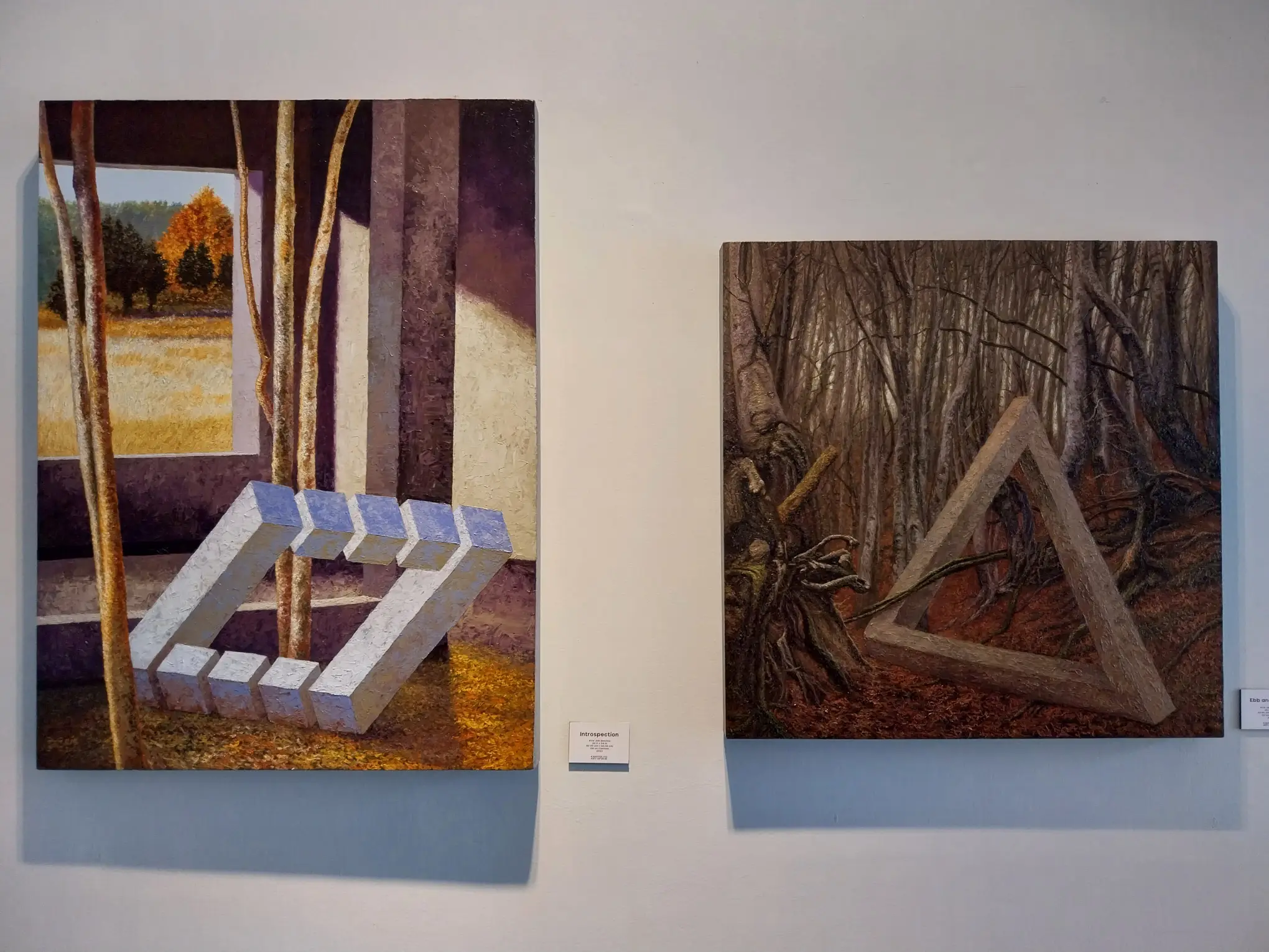 Artwork shown in "Mutational Loop."