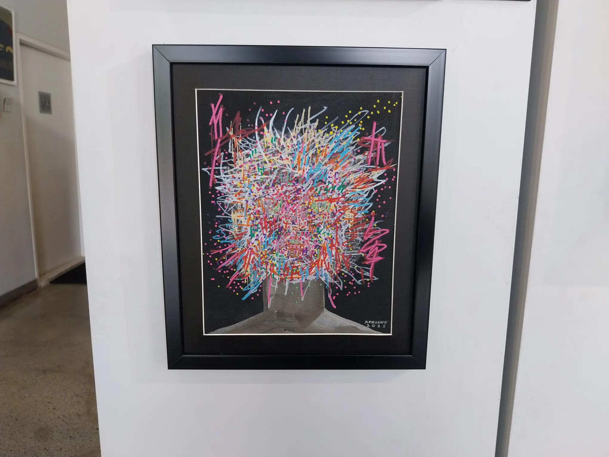 An artwork by Melvin Rubiano for "Mutational Loop." It is one of the art exhibitions featured in BluPrint's year-end roundup.