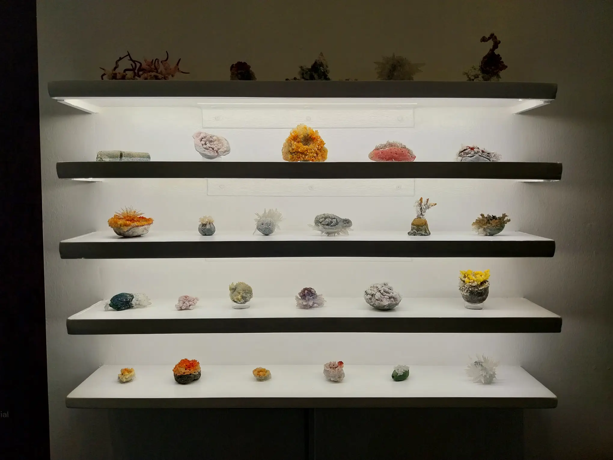 Works by Sam Feleo for "Cycles of Becoming" at UP Parola Gallery.