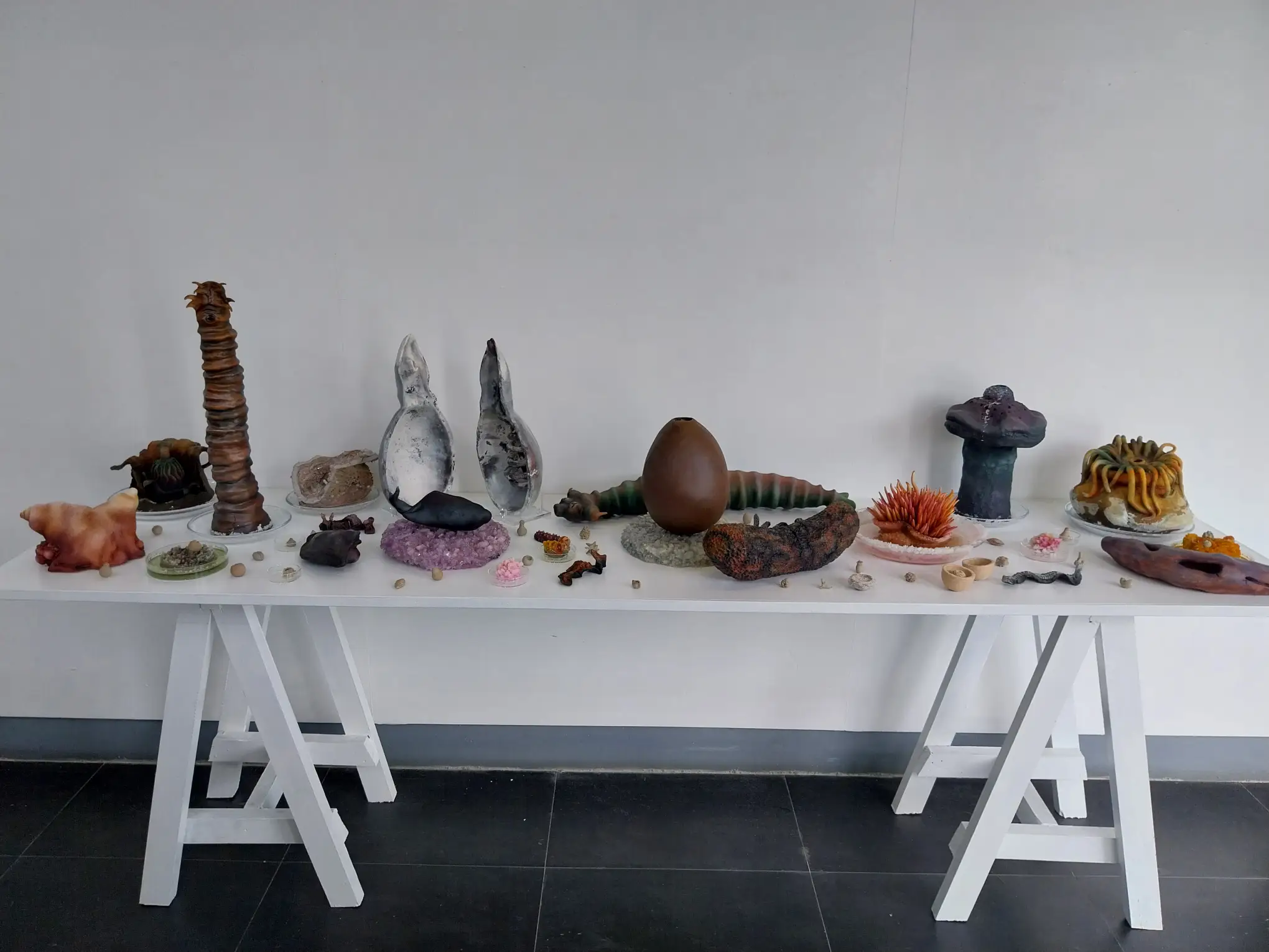 Some in-progress work by Sam Feleo for "Cycles of Becoming."