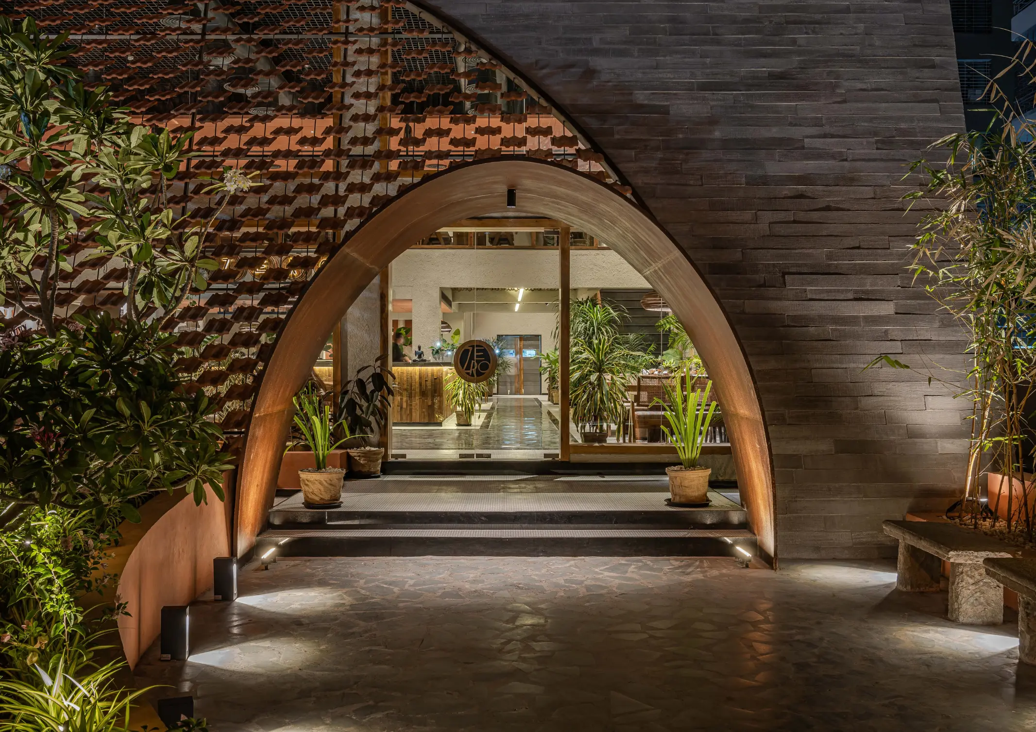 Entrance of Zero the Restaurant