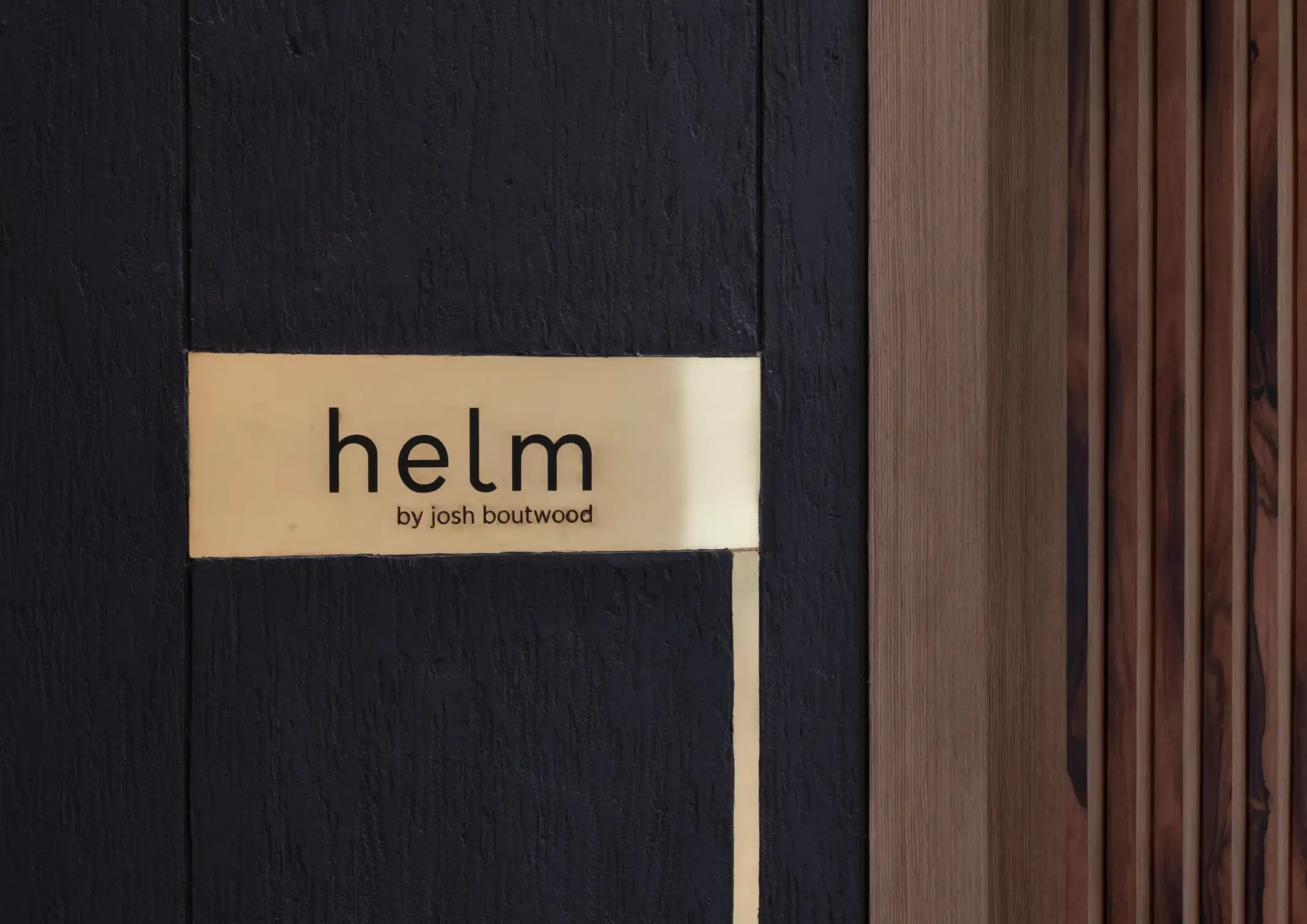 Helm Restaurant by Josh Boutwood. Designed by Kevin Nieves