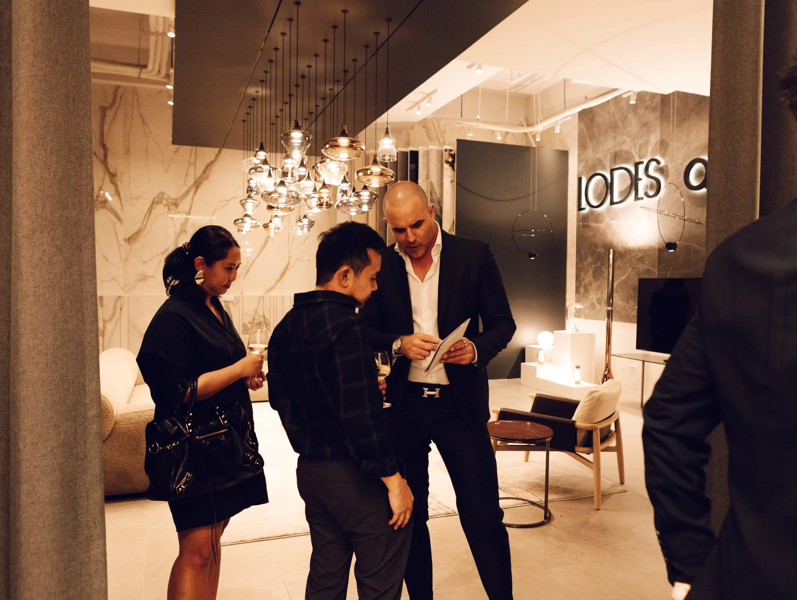 The Language of Light event by Lodes and The Tile Gallery in June 2026