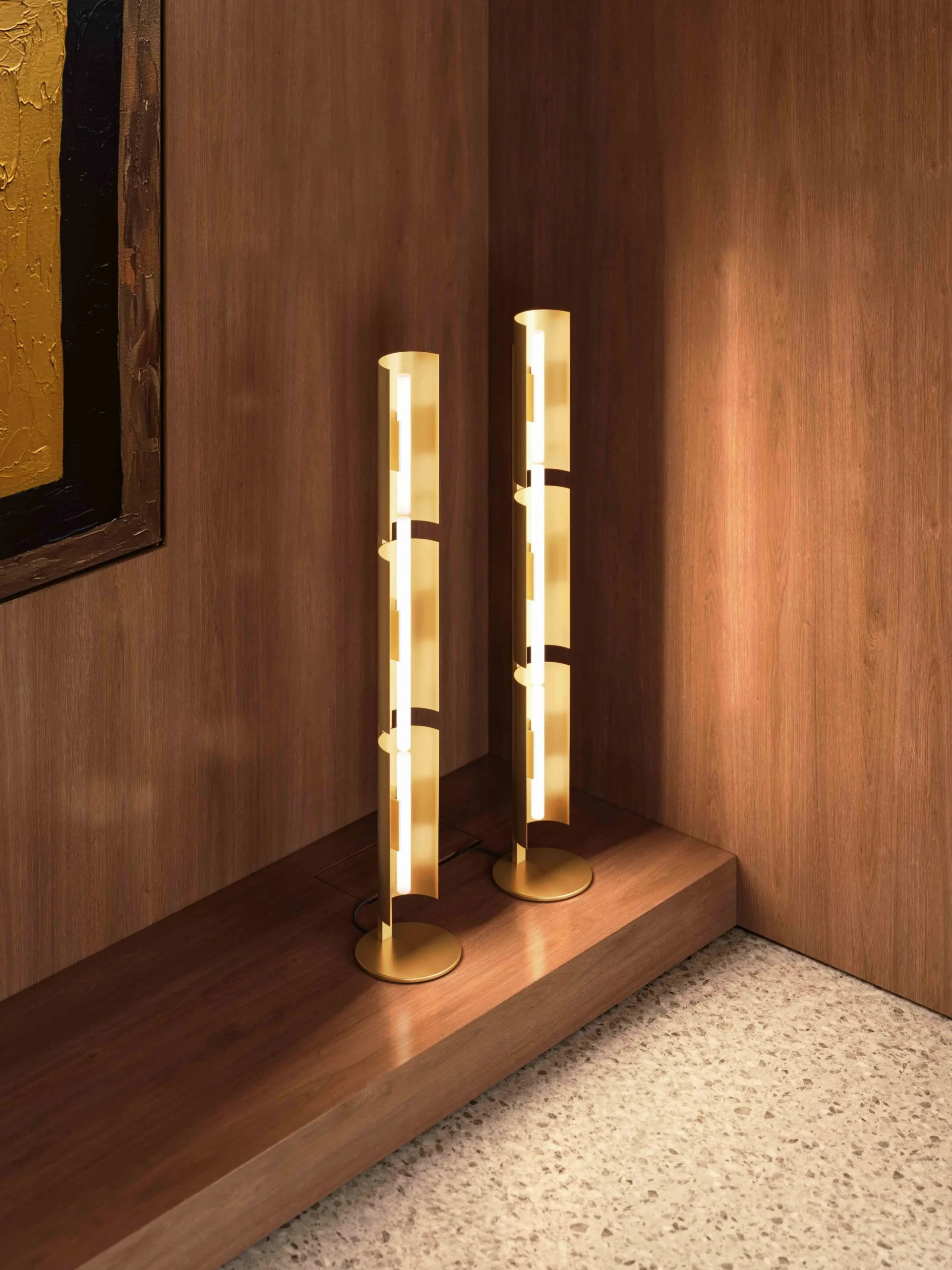 PF26 GioPontiOro 1 - BluPrint The GioPontiOro lamp from the True Over Time Collection by Poltrona Frau