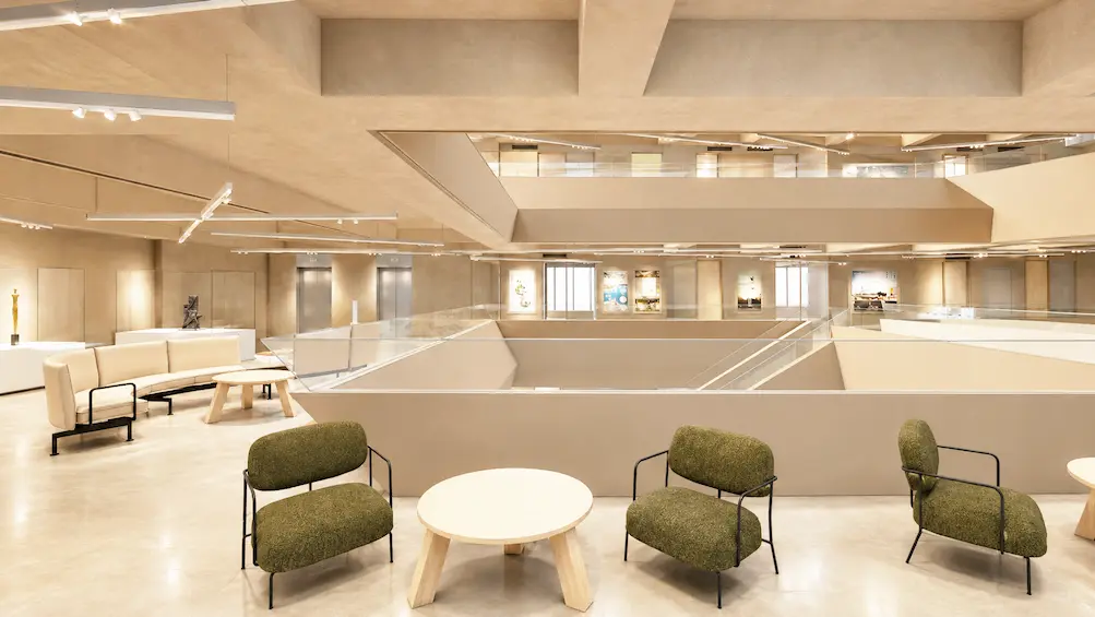 Benilde Aseana City Campus atrium