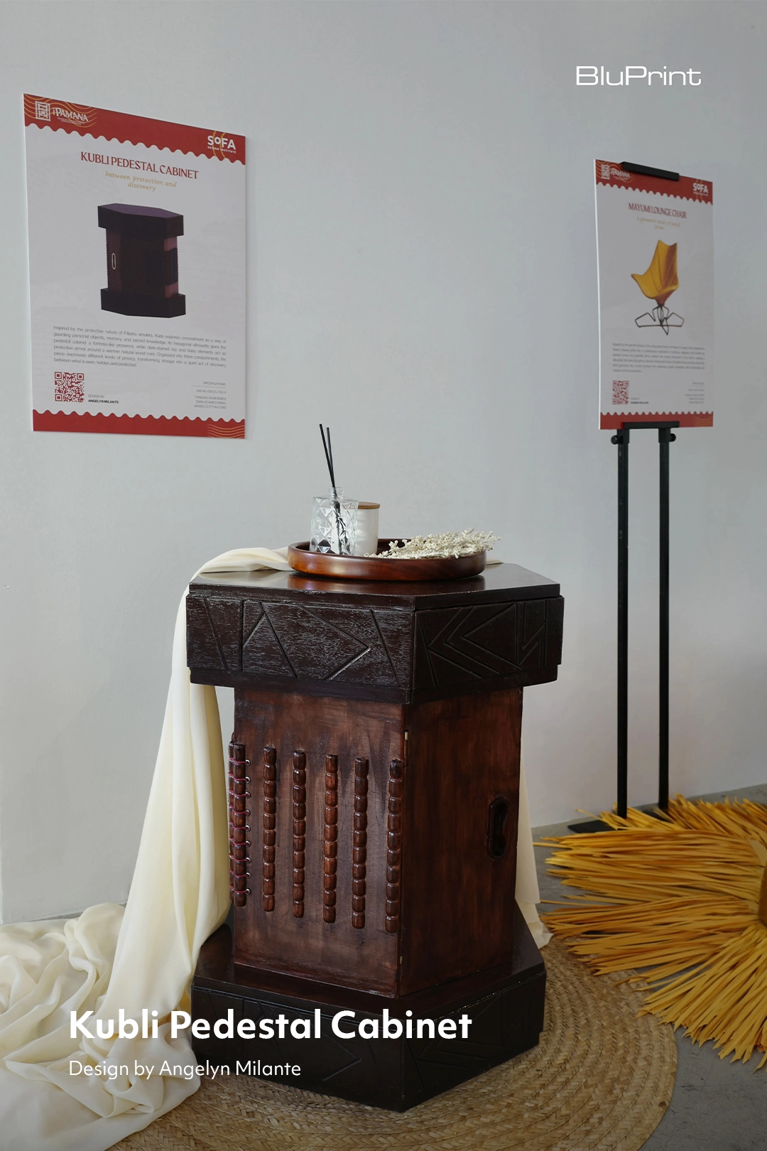 iPAMANA SoFA Design Institute event Kubli Pedestal cabinet