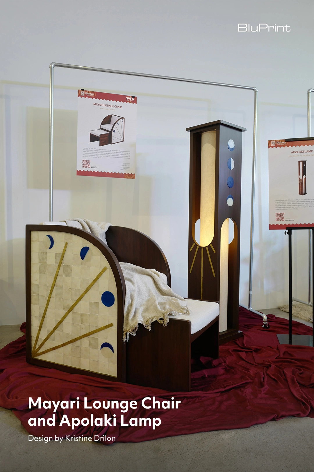 iPAMANA SoFA Design Institute event Mayari Chair and Apolaki Lamp