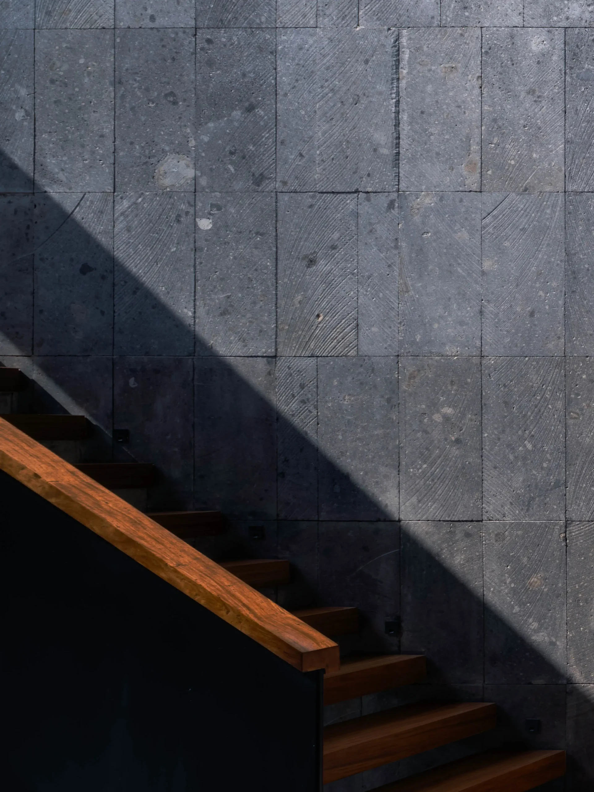 mq-residence-arkisens-1 - BluPrint MQ Residence by Arkisens staircase adorned with adobe tiles