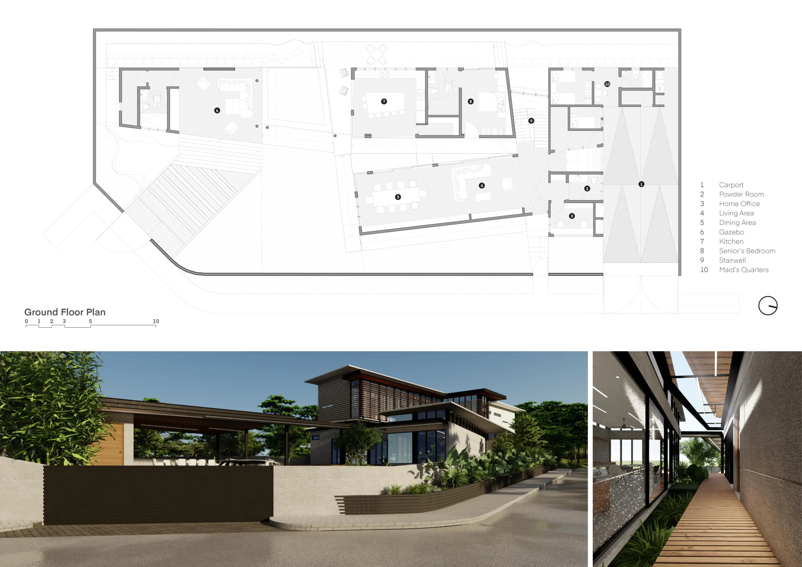 MQ Residence Ground Floor Plan